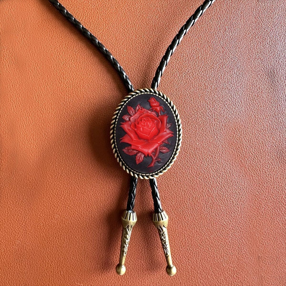 Western Cowboy Knight Creative Bull Head Bolo Tie