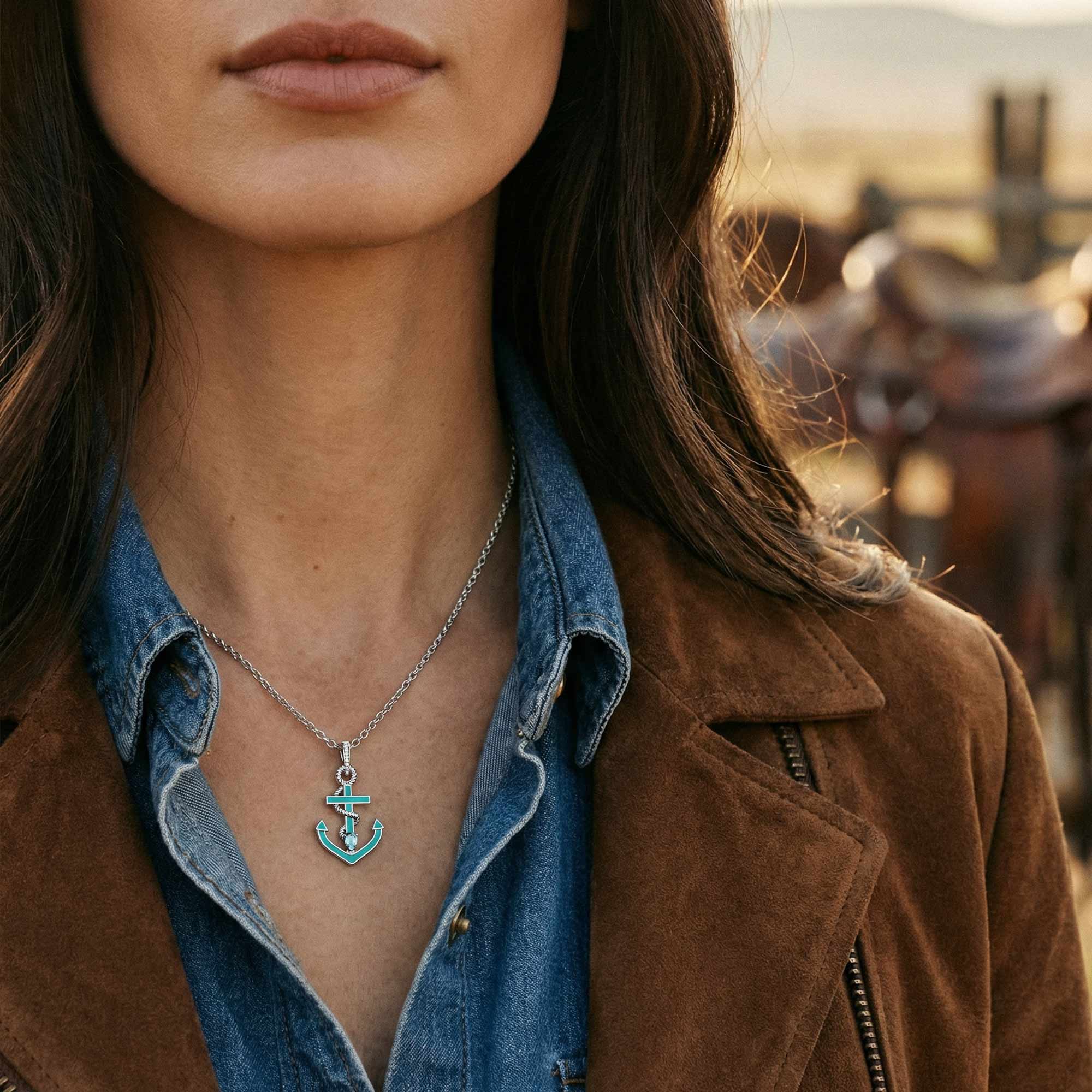 Aqua Haven Necklace - Aquamarine