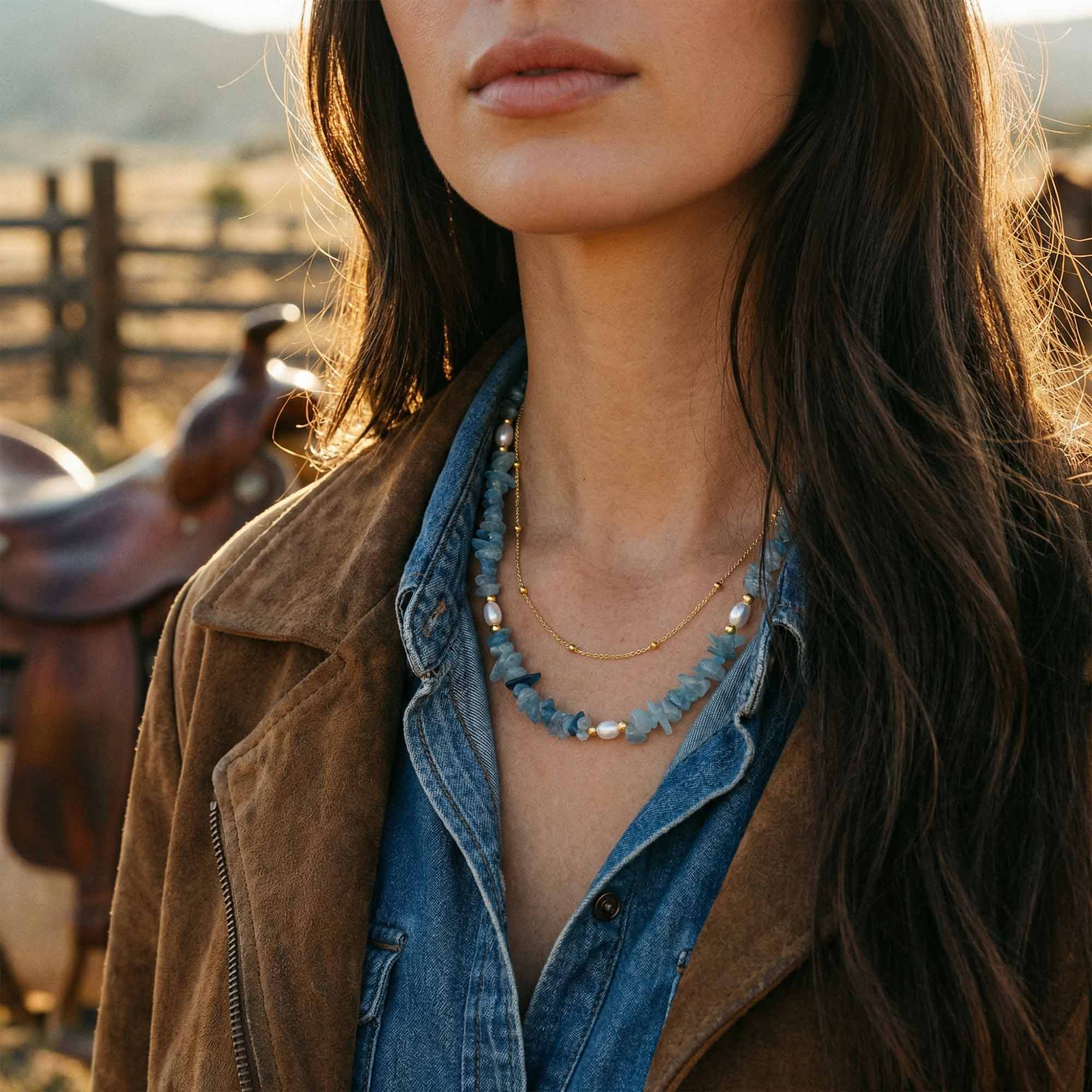 Aqua Serenity Necklace