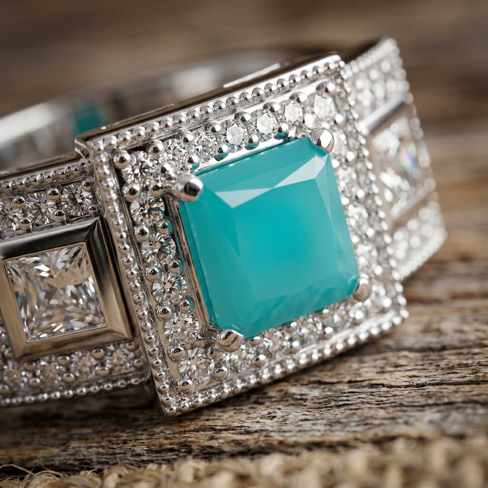 Azure Lighthouse Ring - Turquoise