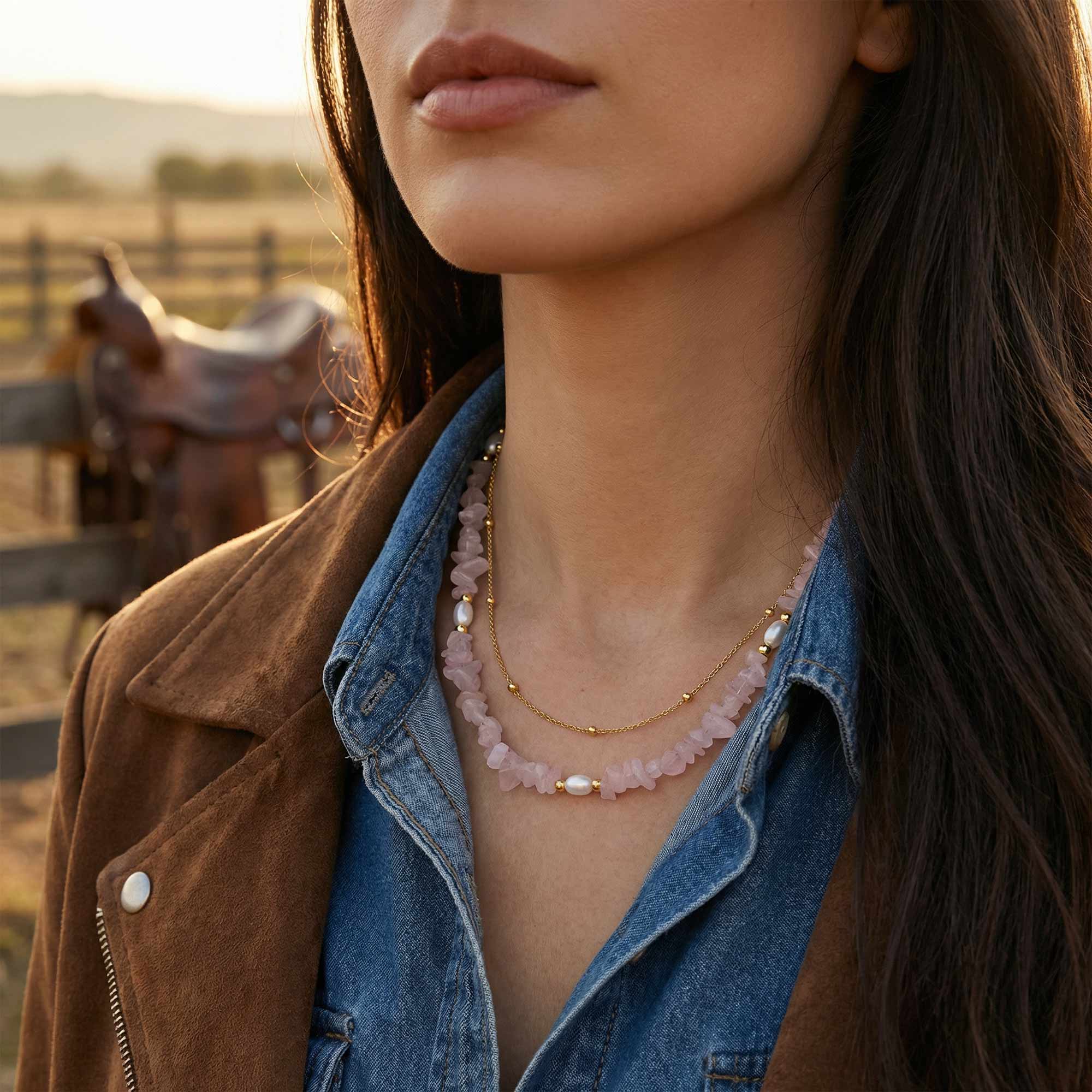 Blush Bloom Necklace
