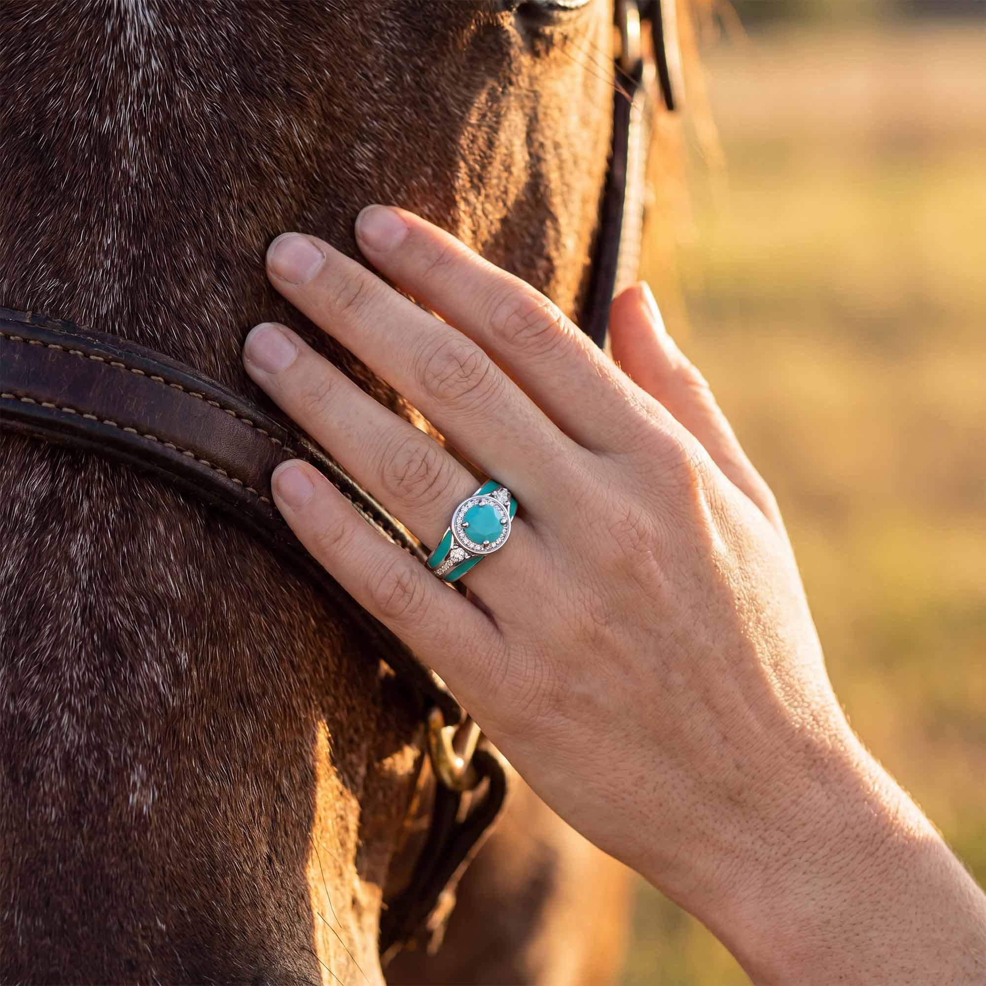 Brave Belt Ring - Turquoise