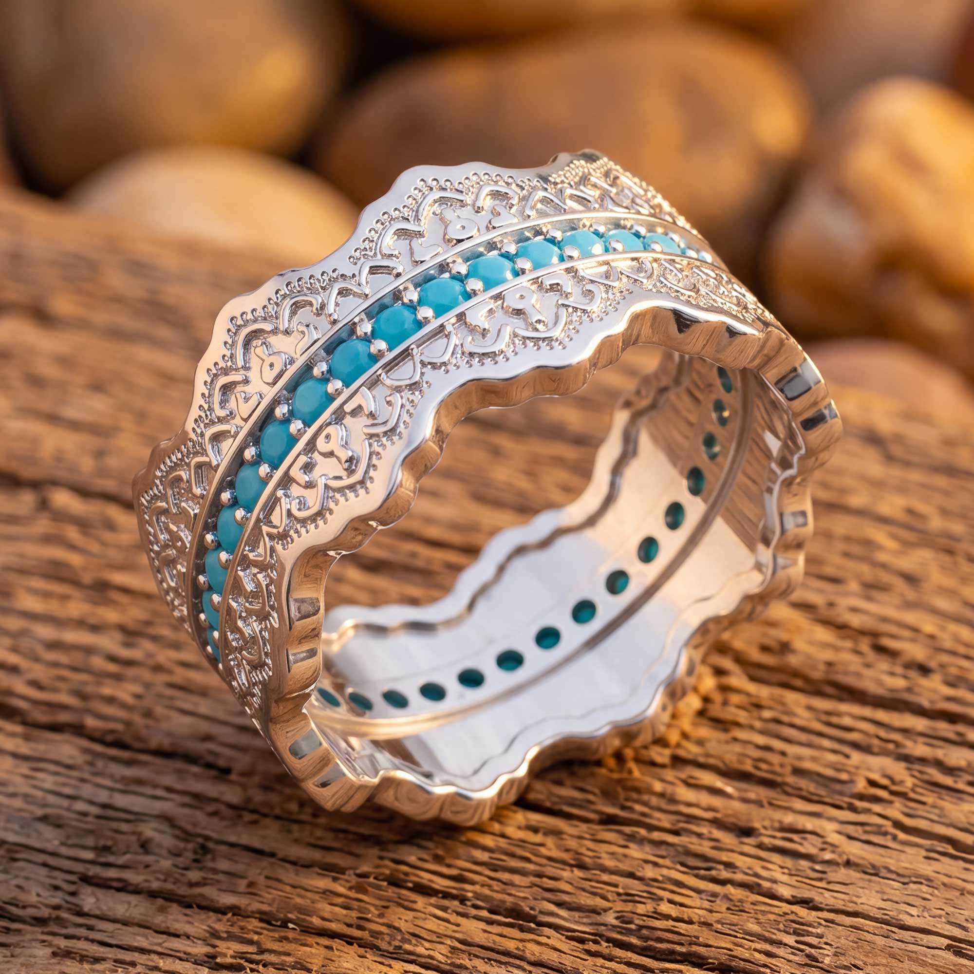 Cielo Filigree Ring