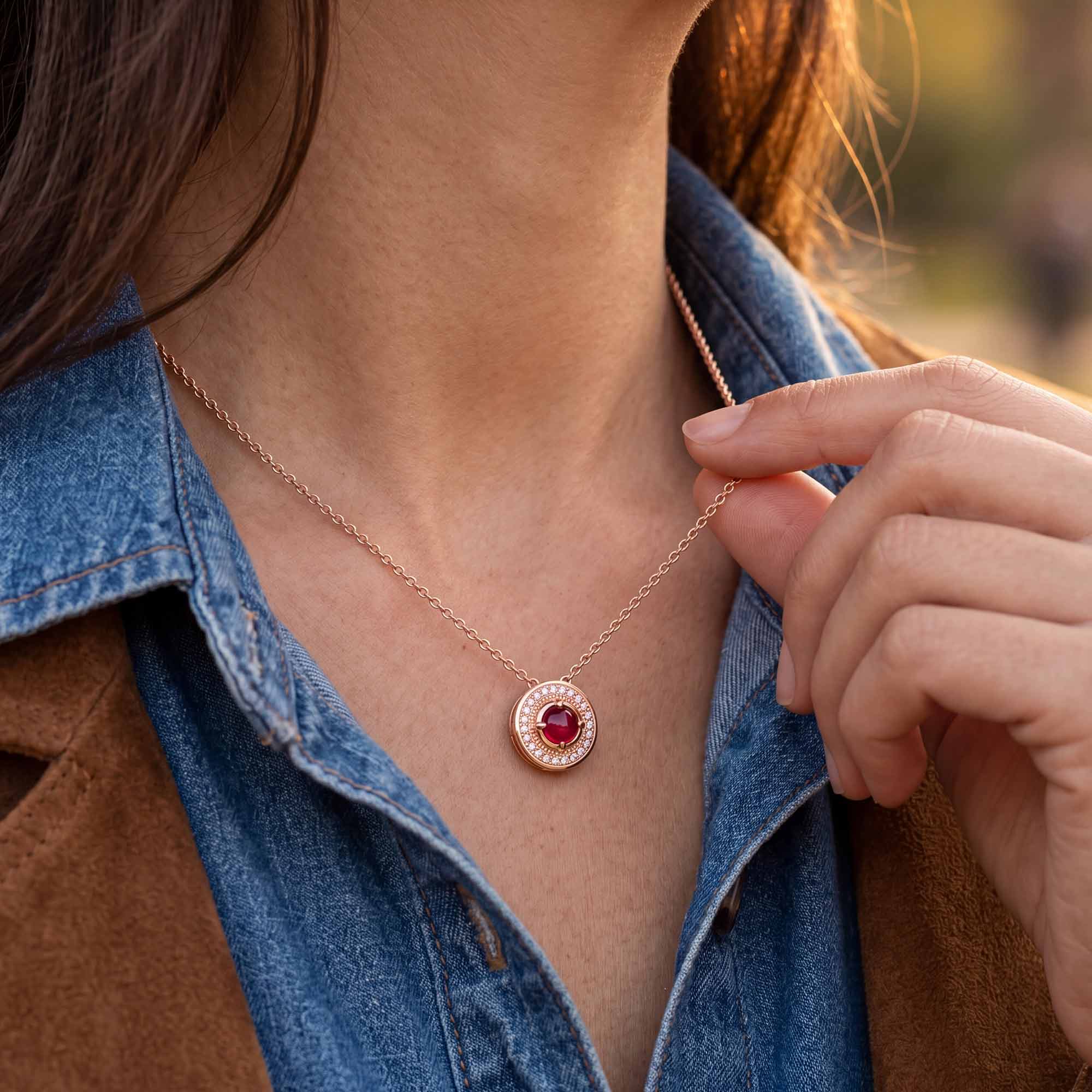 Competitive Spirit Necklace - Ruby