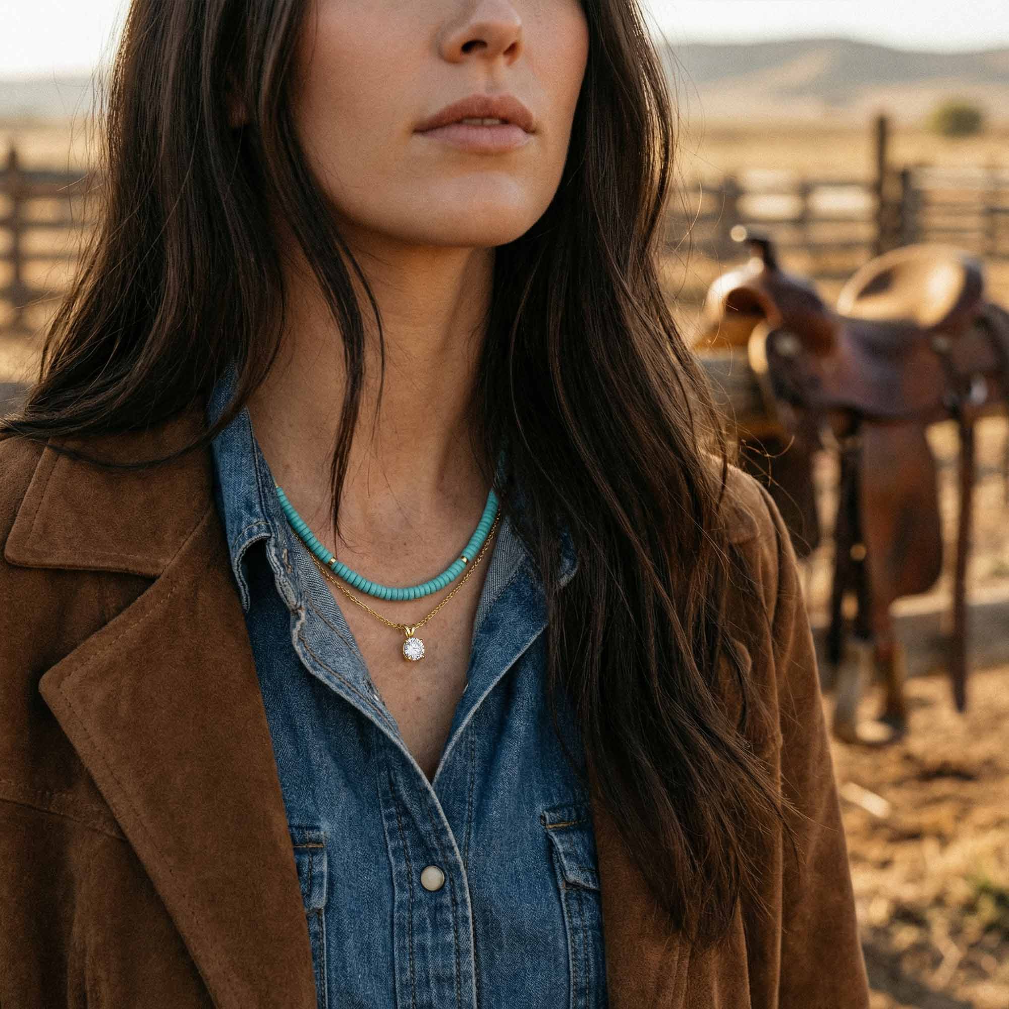 Dallas Skies Necklace
