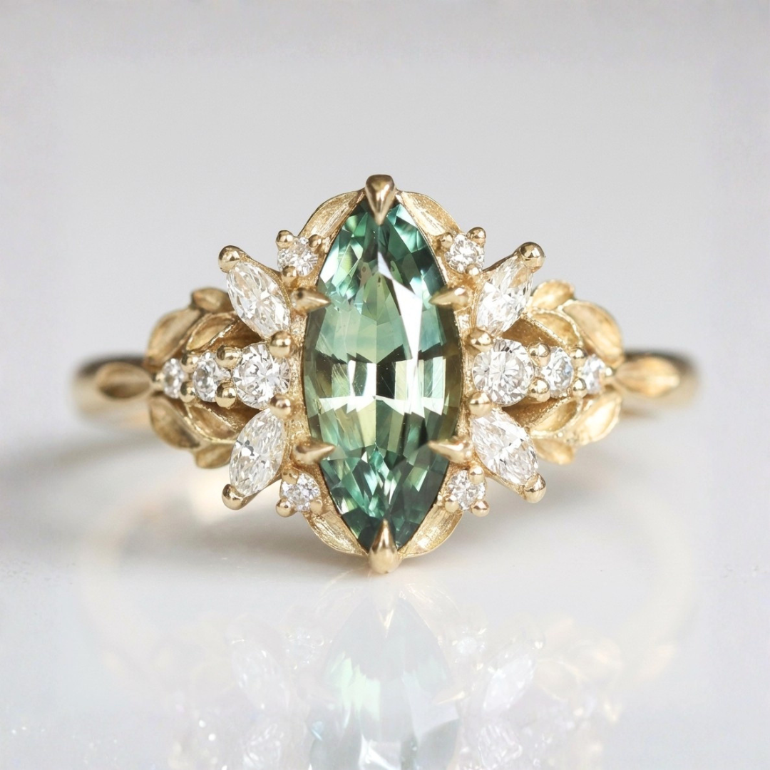 Emerald Garden Ring