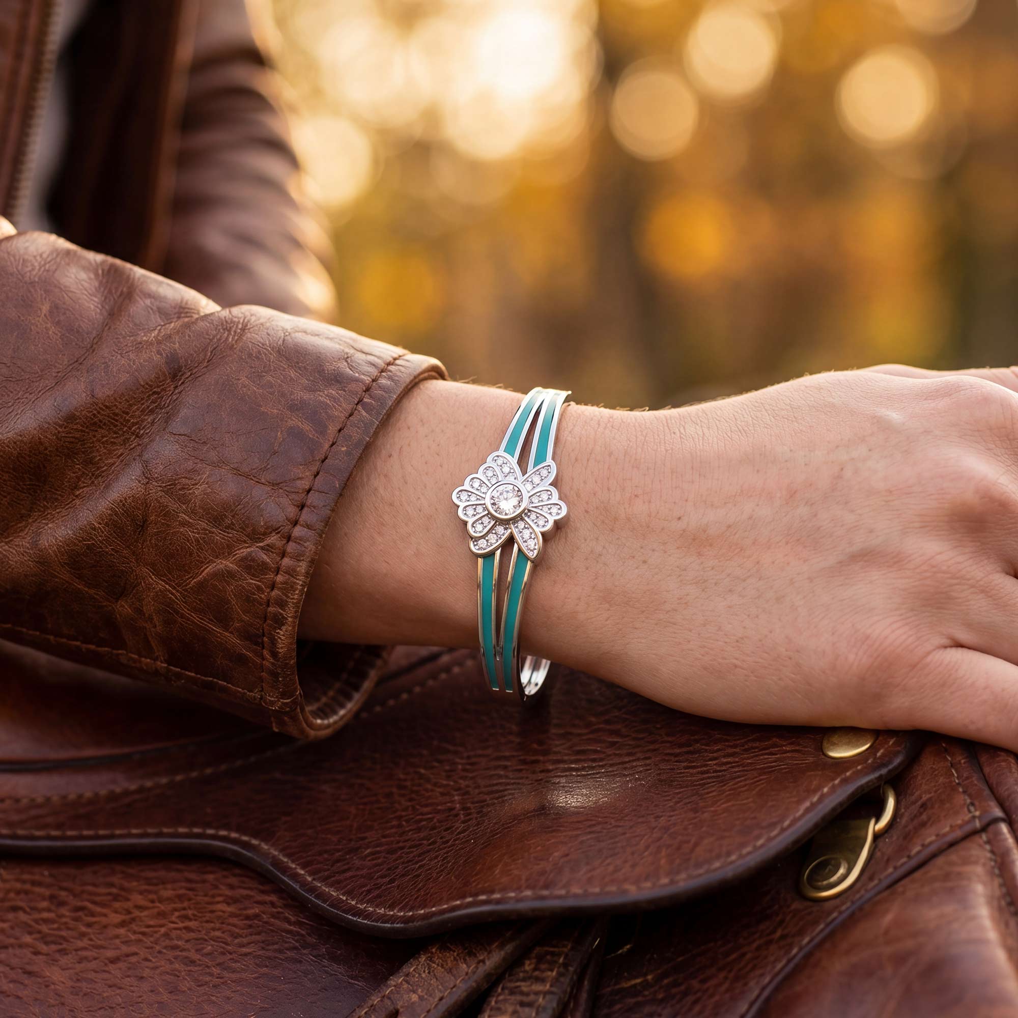 Desert Bloom Bracelet - Moissanite