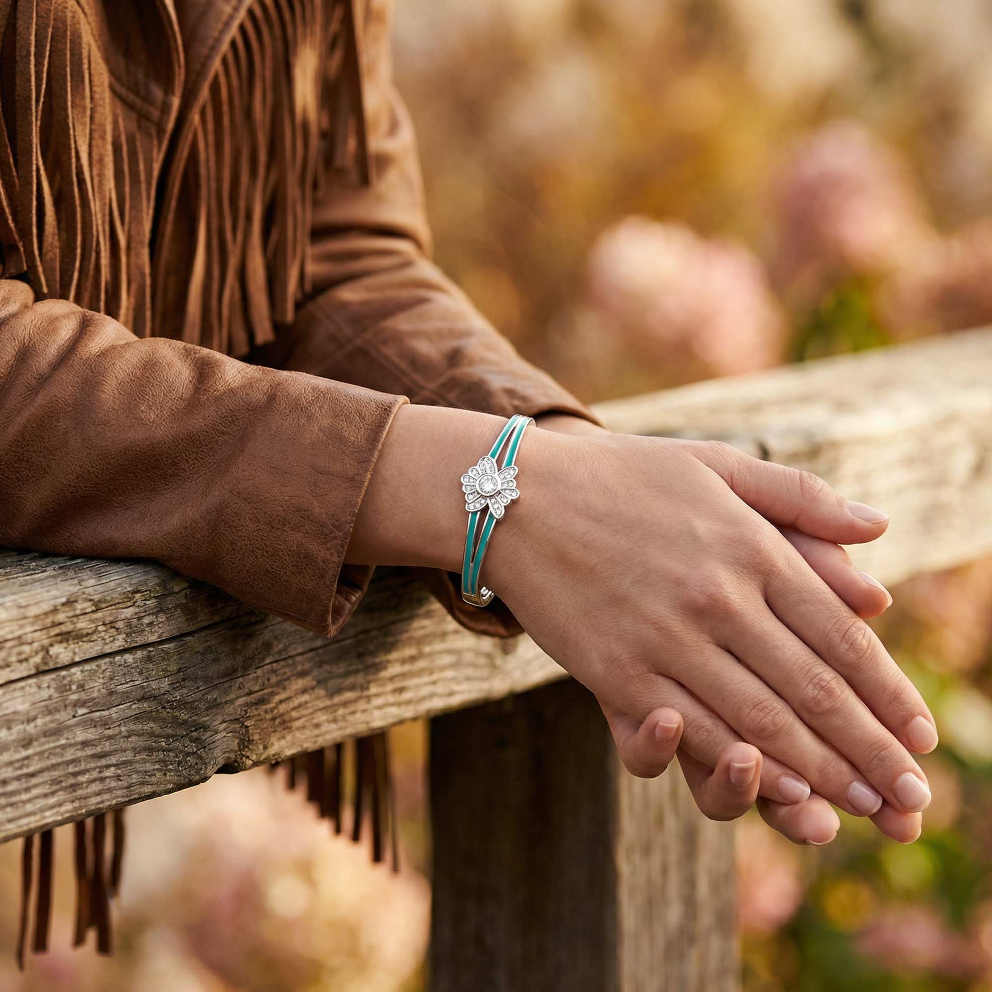 Desert Bloom Bracelet - Moissanite