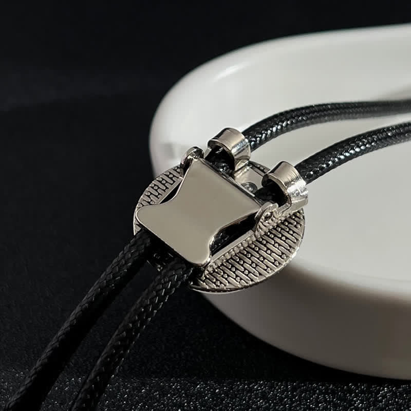 Fashion Compass Style Casual Accessory Bolo Tie