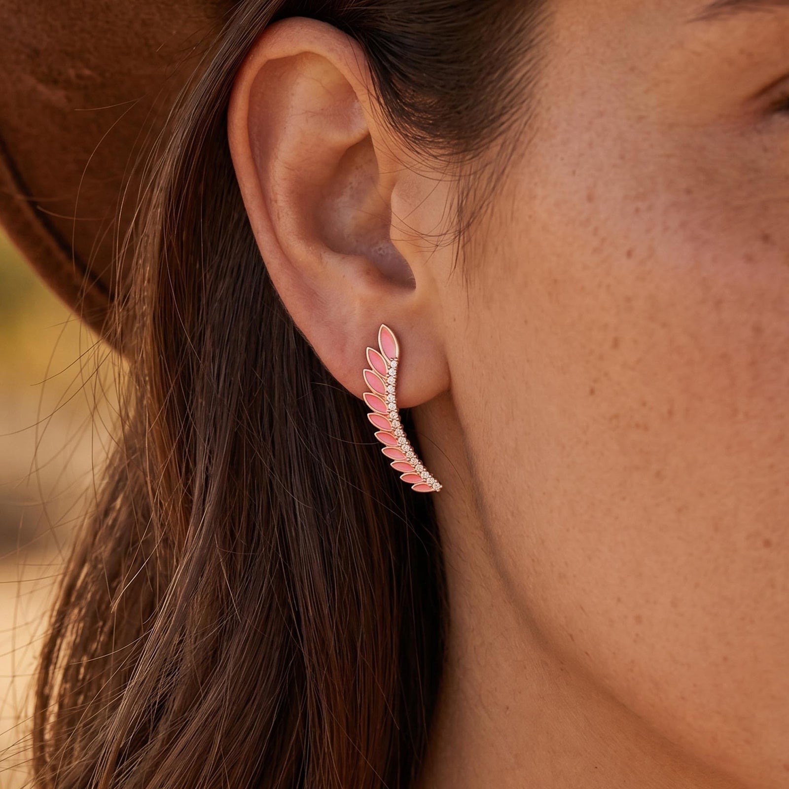 Eternal Spring Earrings - Pink