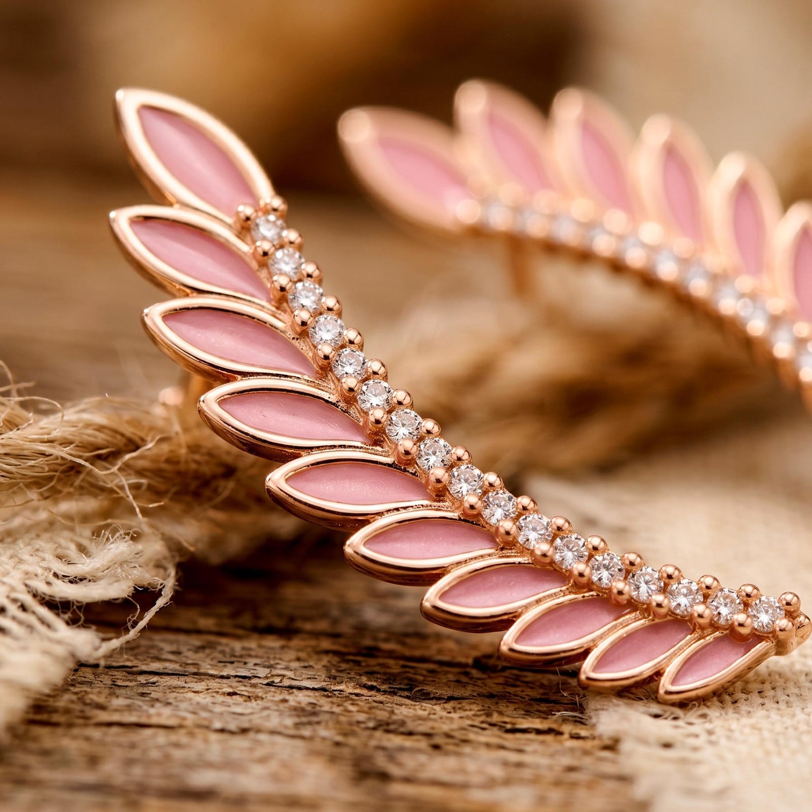 Eternal Spring Earrings - Pink