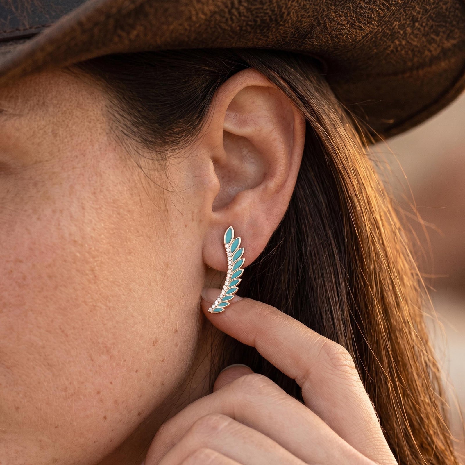 Eternal Spring Earrings - Turquoise