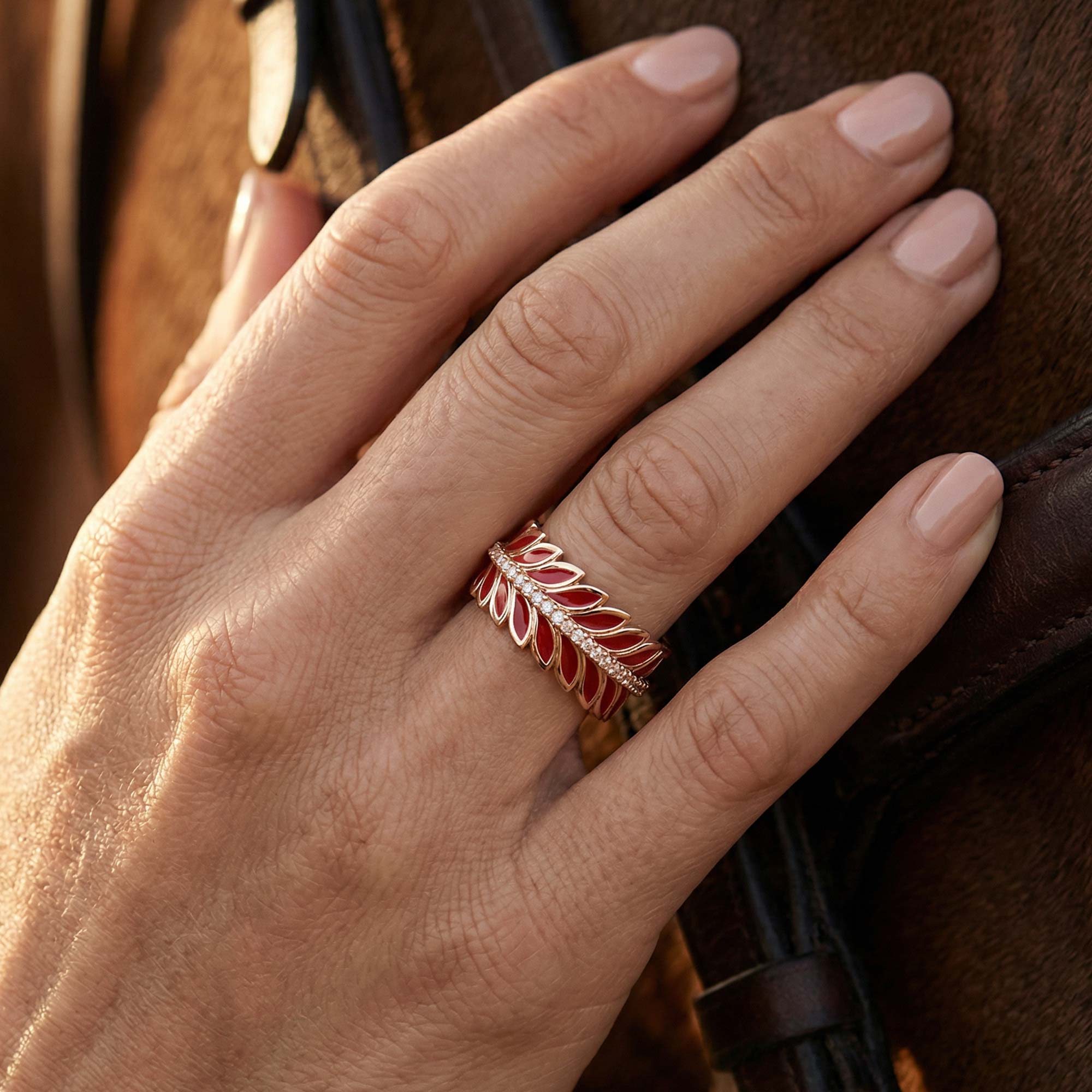 Eternal Spring Ring - Red