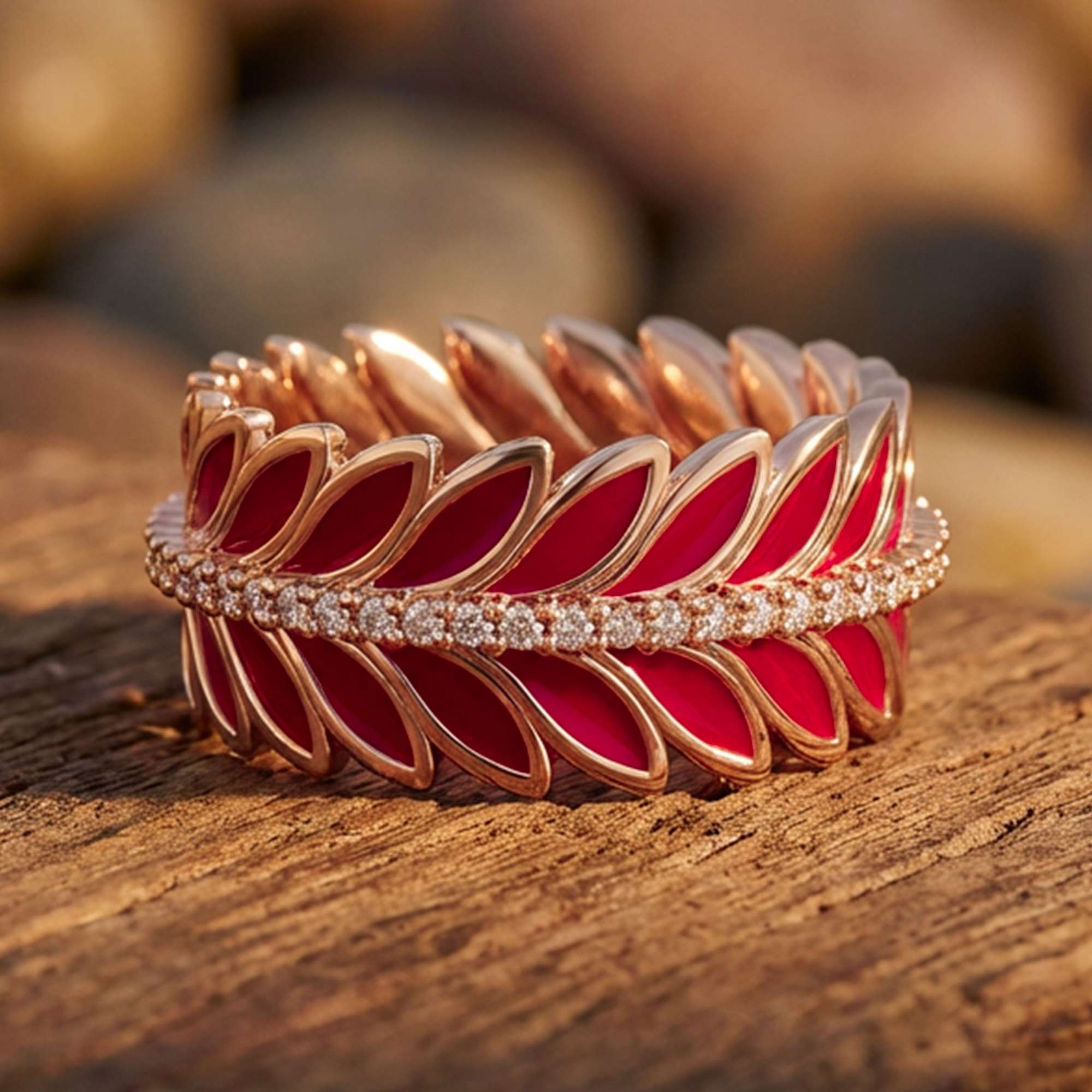 Eternal Spring Ring - Red