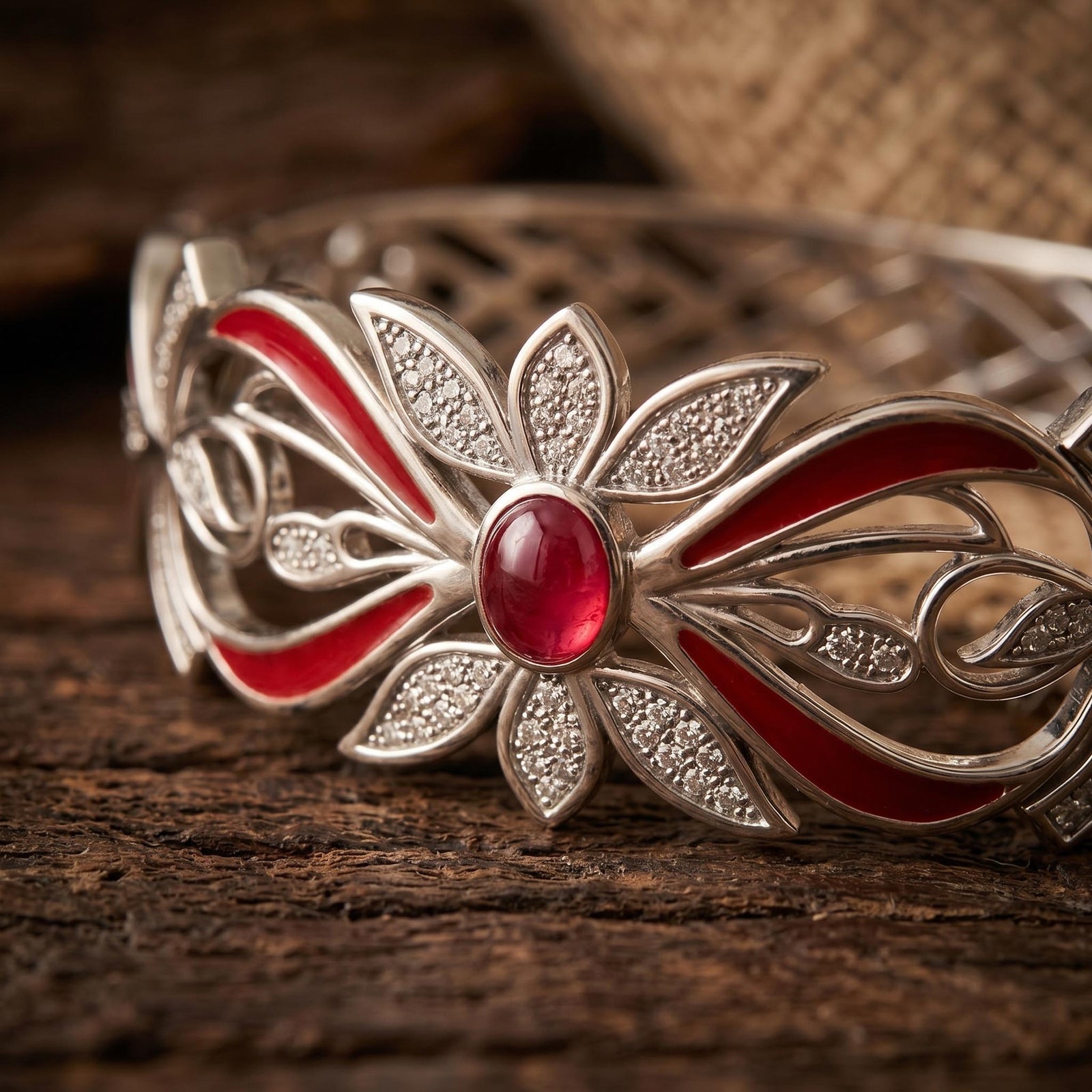 Frontier Whirlwind Bracelet - Ruby