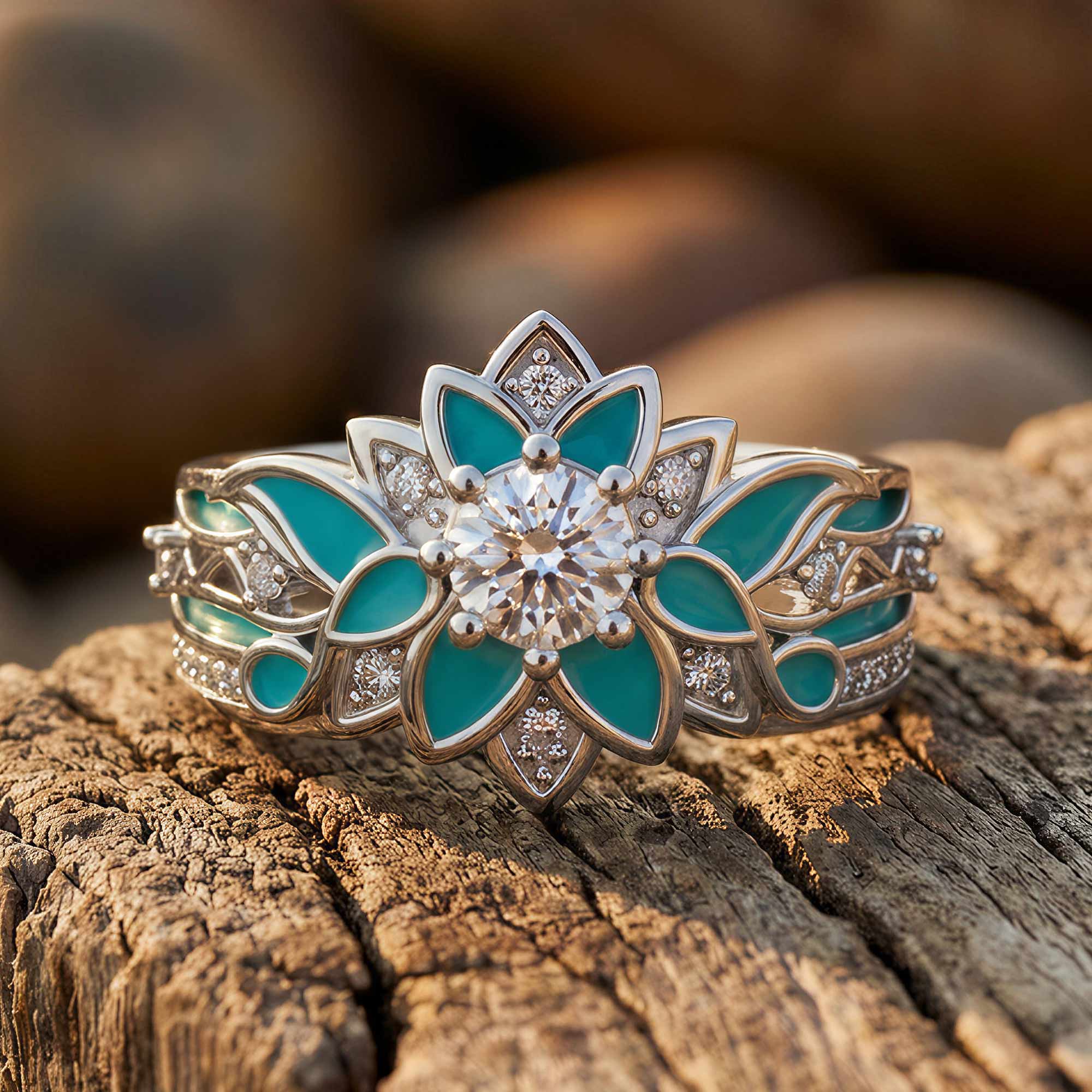 Garden Orchestra Ring - Moissanite