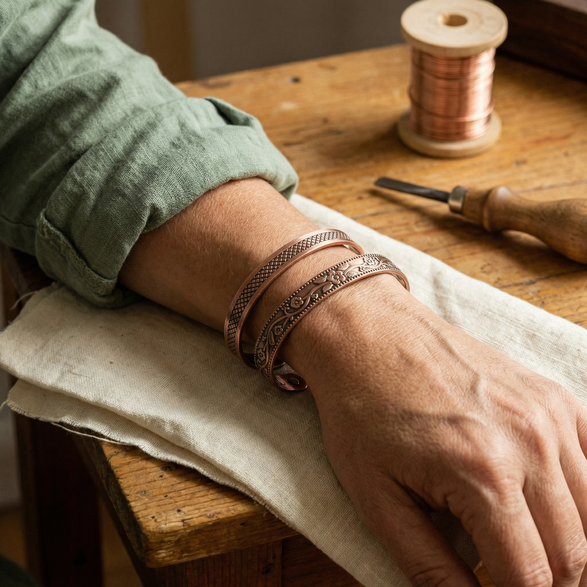 Copper Jewelry Forge Copper Set
