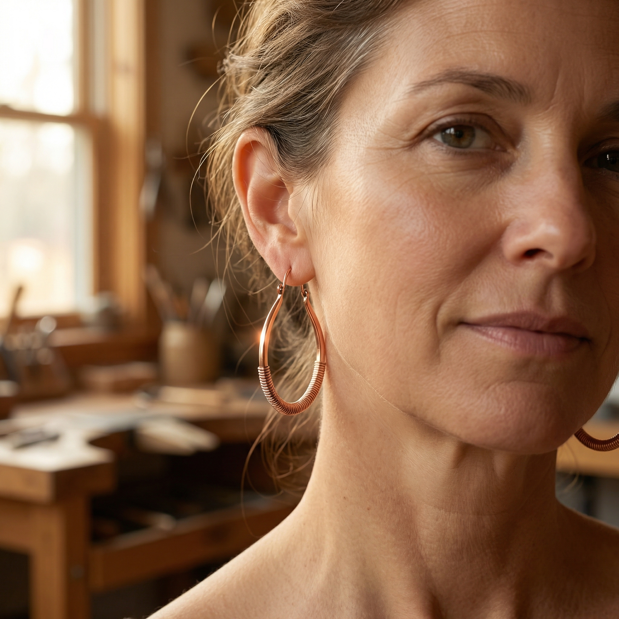 Copper Jewelry Creek Copper Earrings