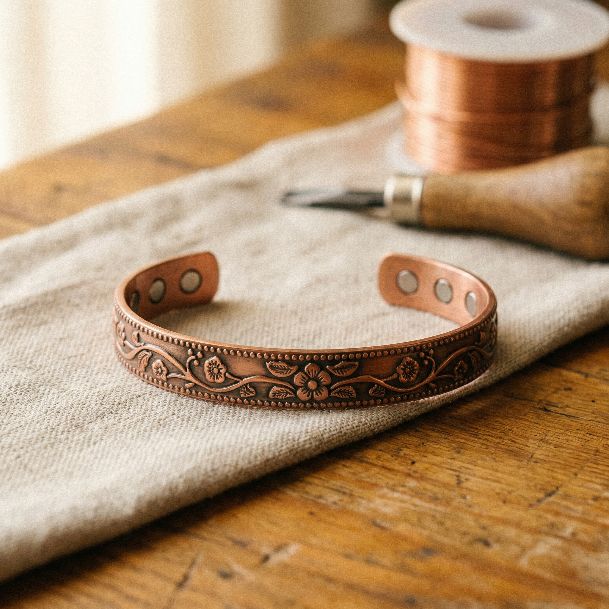 Copper Jewelry Knell Copper Bracelet