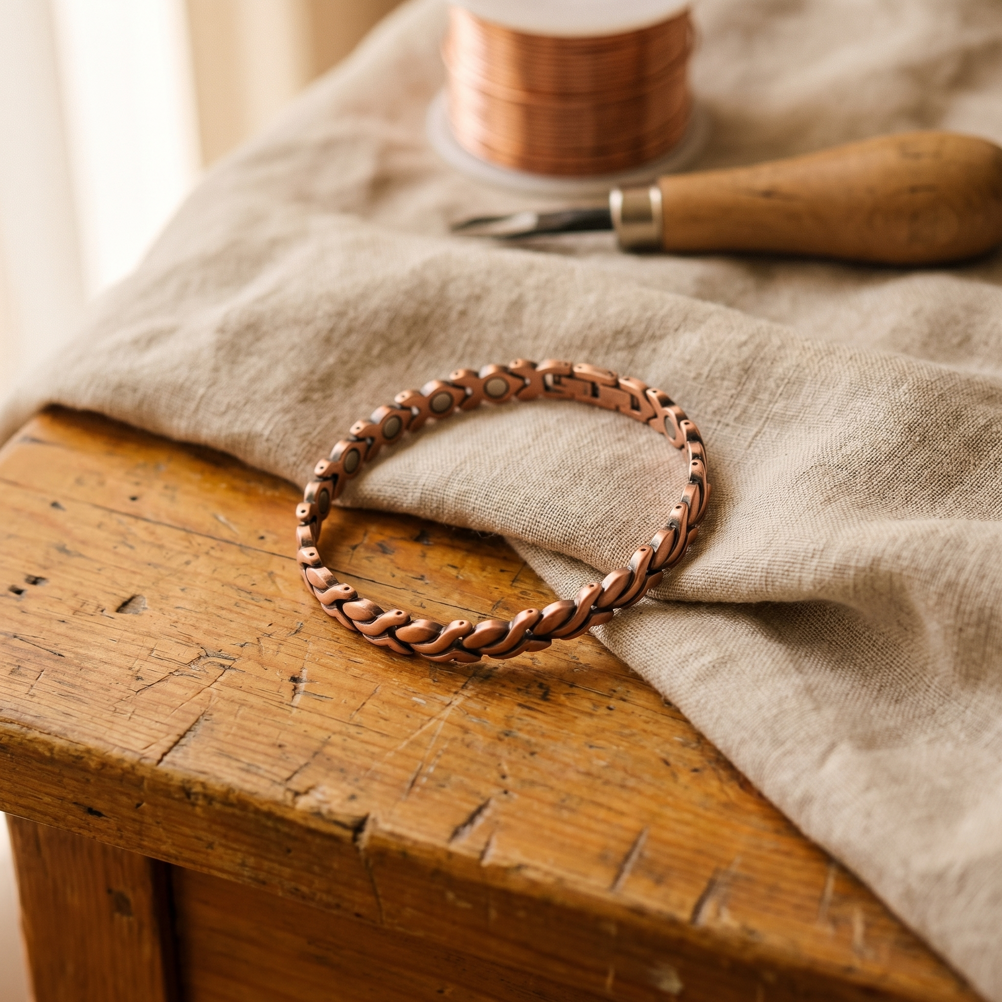 Copper Jewelry Dune Copper Anklet