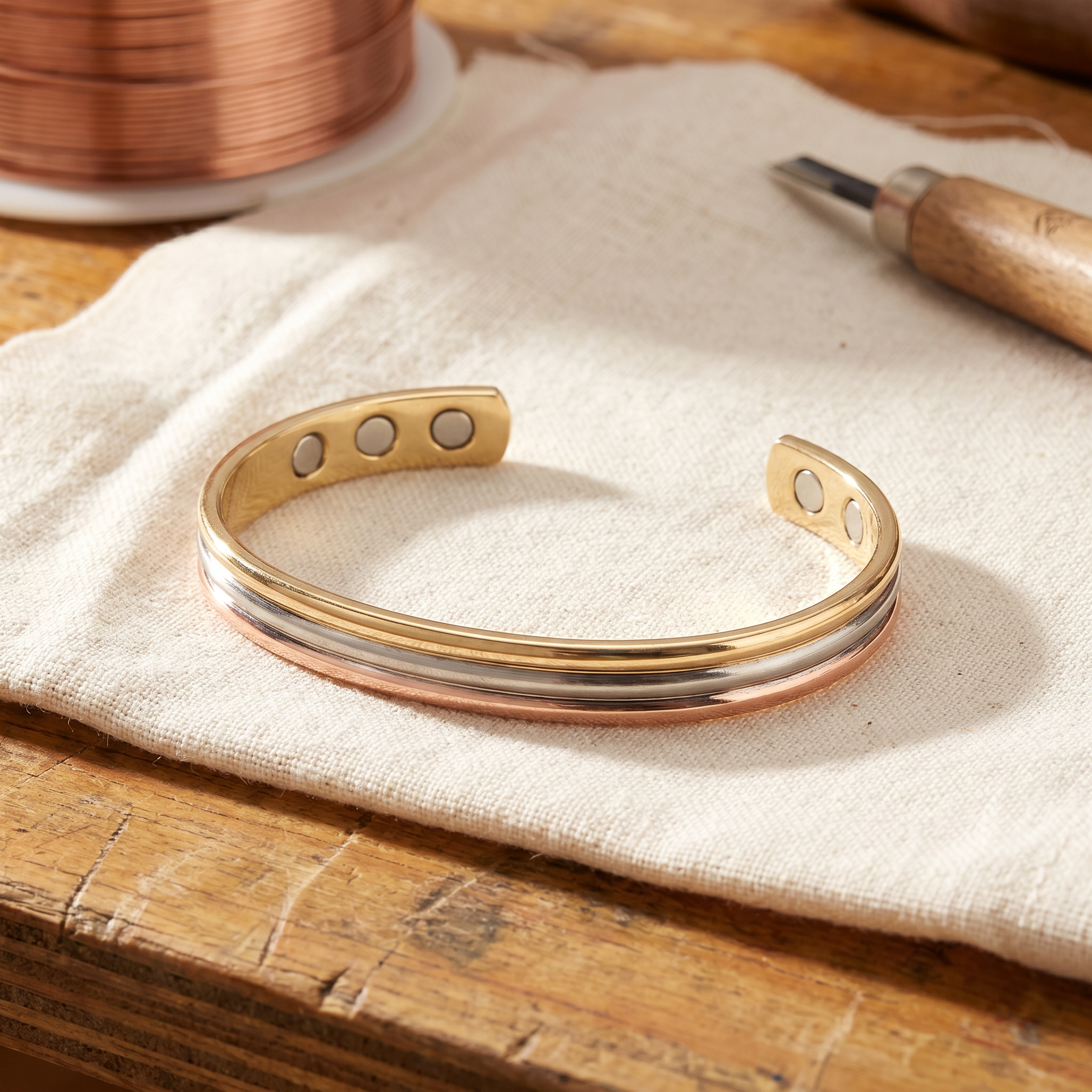 Copper Jewelry Fell Copper Bracelet