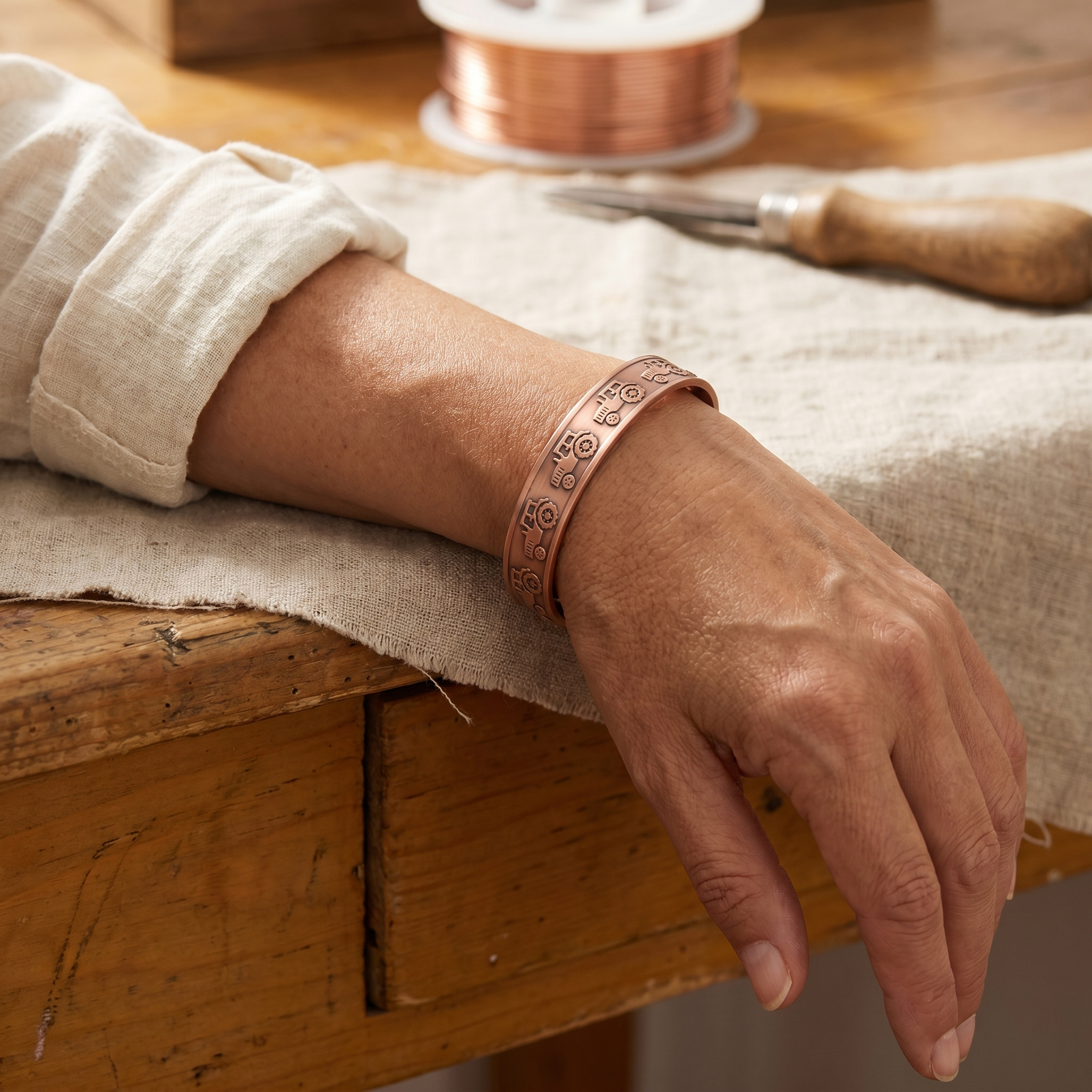 Copper Jewelry Brae Copper Bracelet