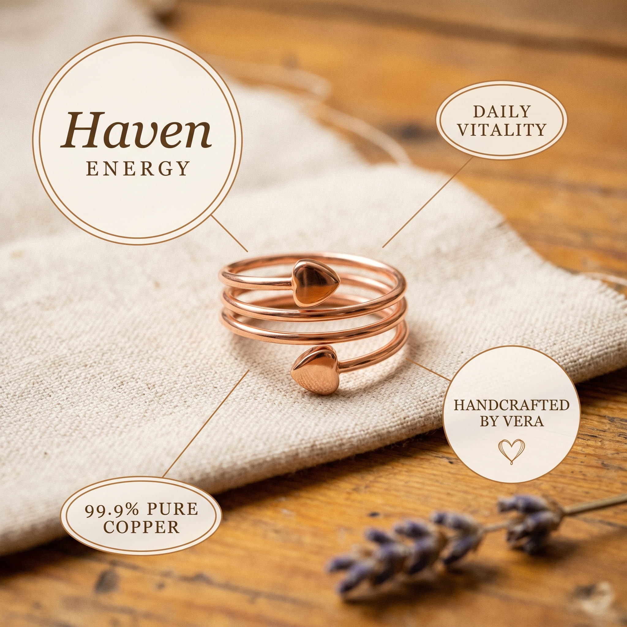 Copper Jewelry Haven Copper Ring