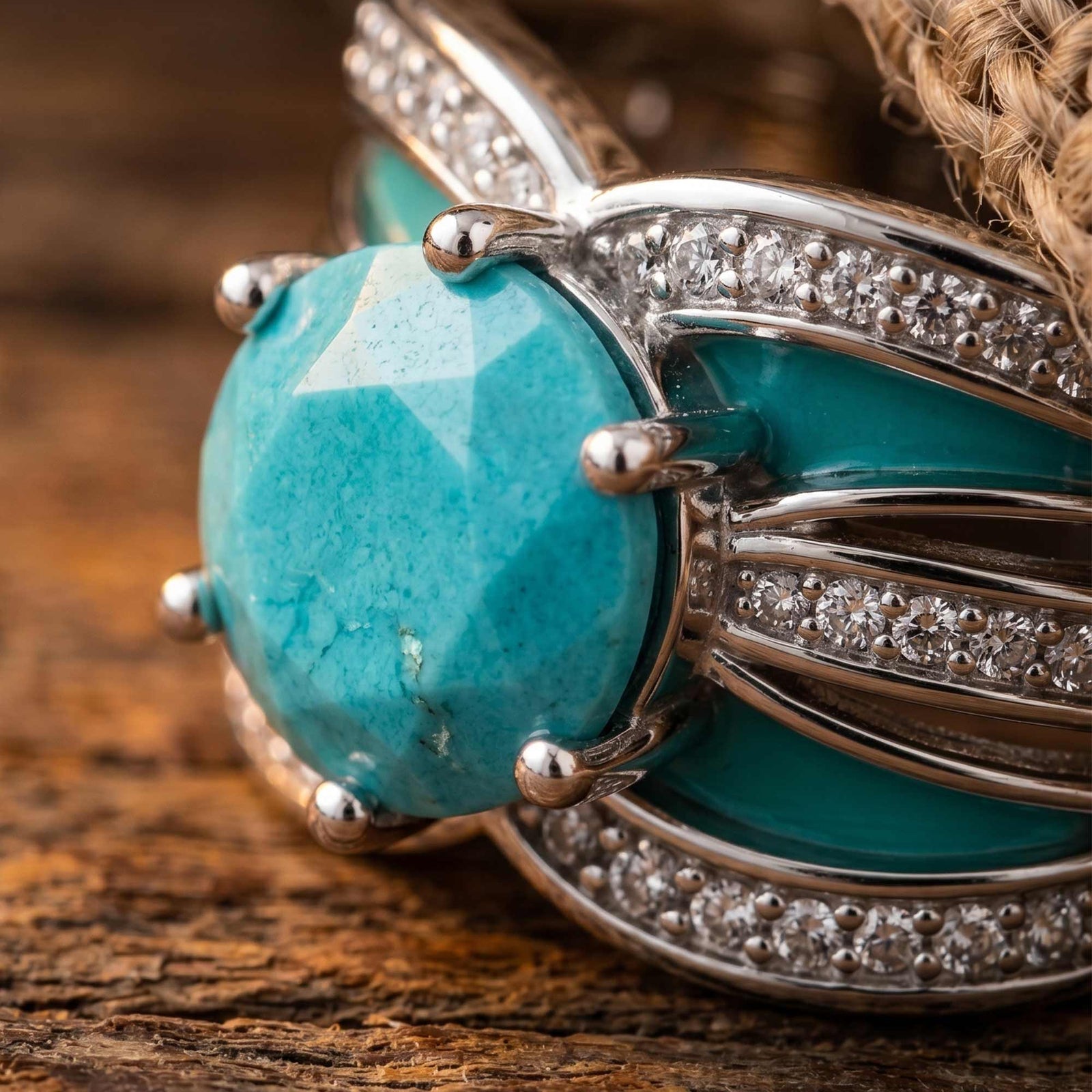 Intersect Radiance Ring - Turquoise