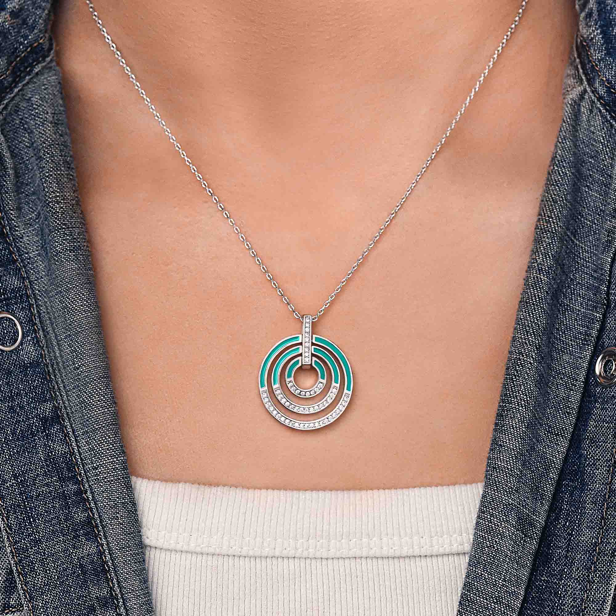 Jane's Bullseye Necklace