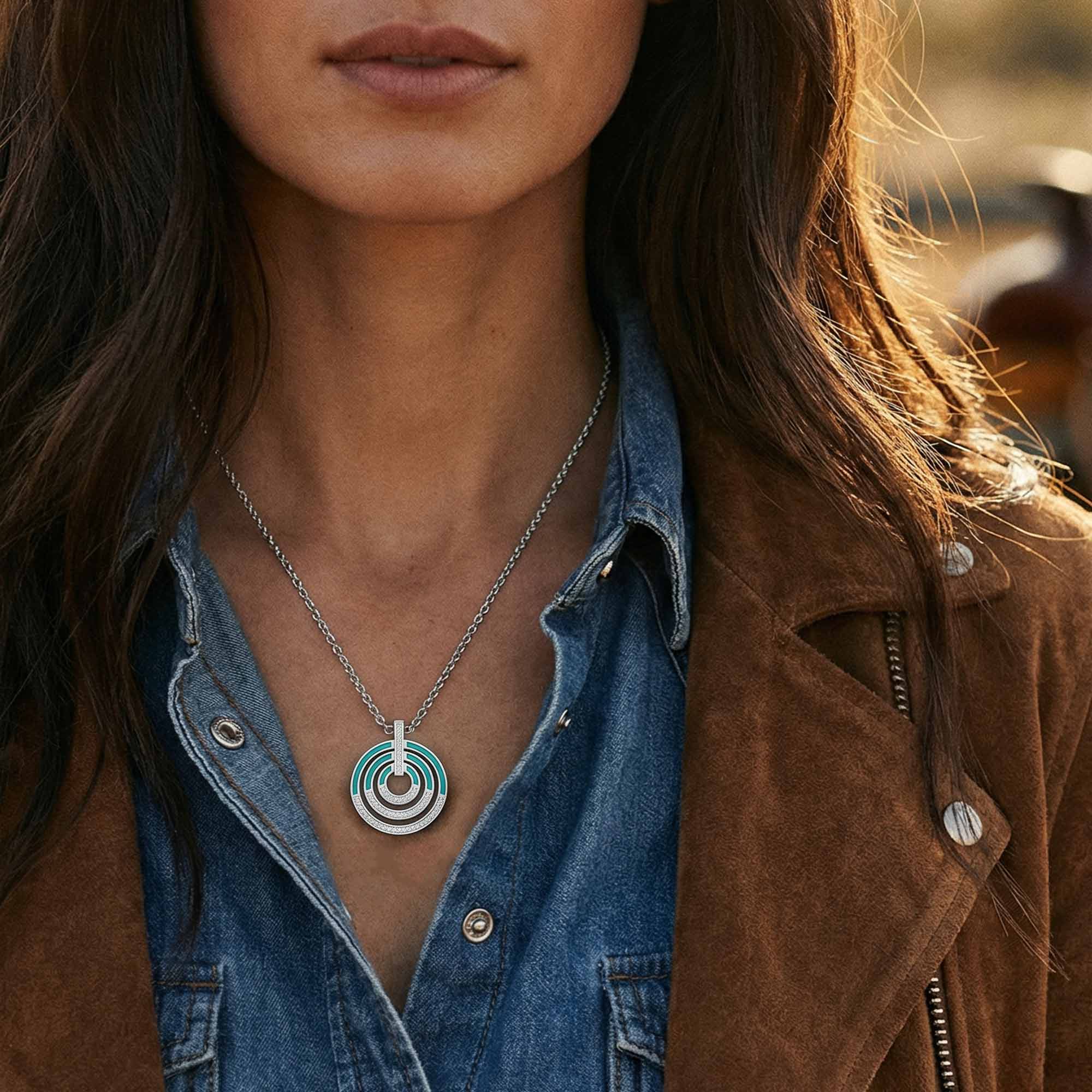 Jane's Bullseye Necklace