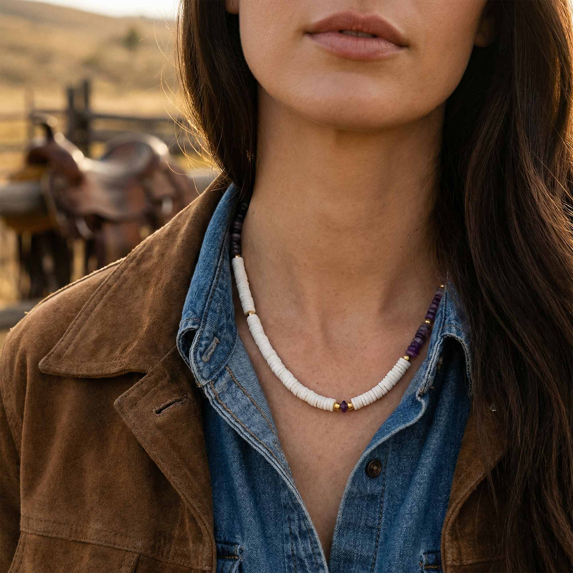 Lavender Coast Necklace
