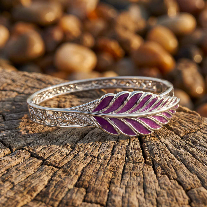 Mesa Quill Bracelet - Purple