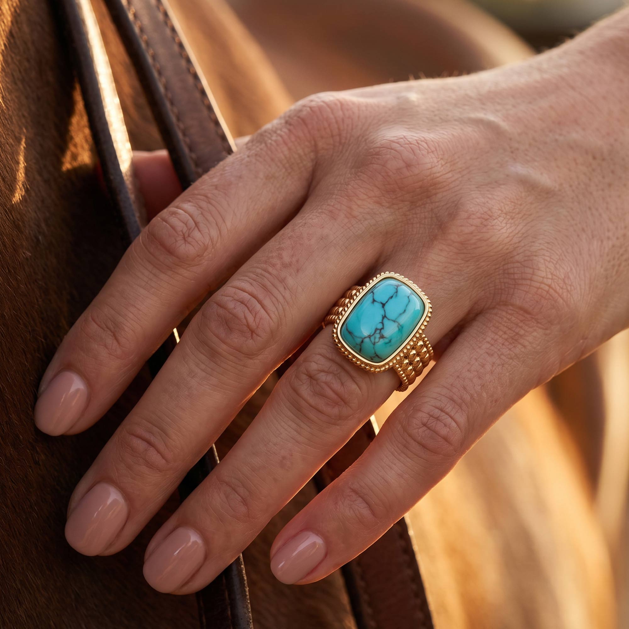 Mesa Verse Ring - Turquoise