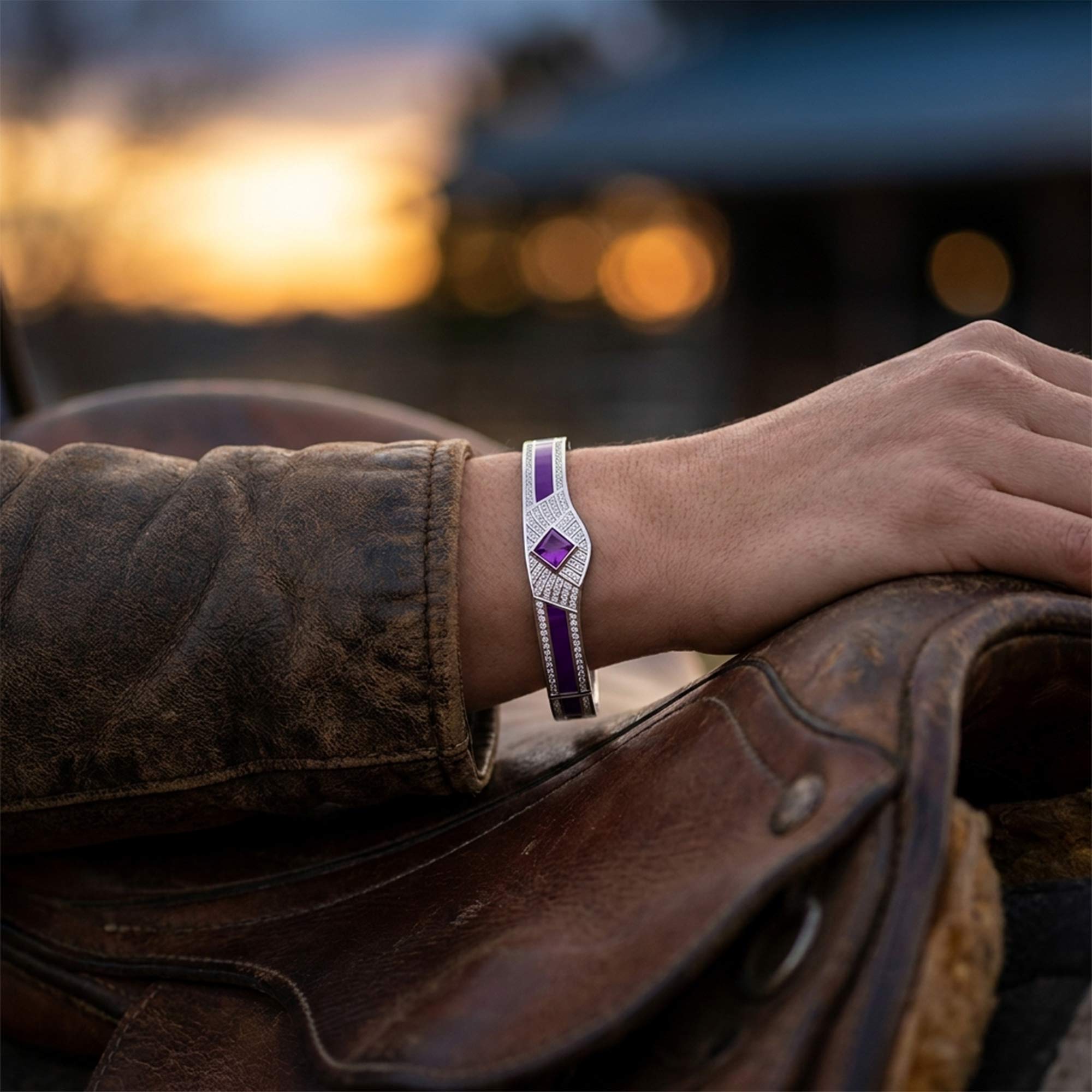 Pioneer Spirit Bracelet - Amethyst