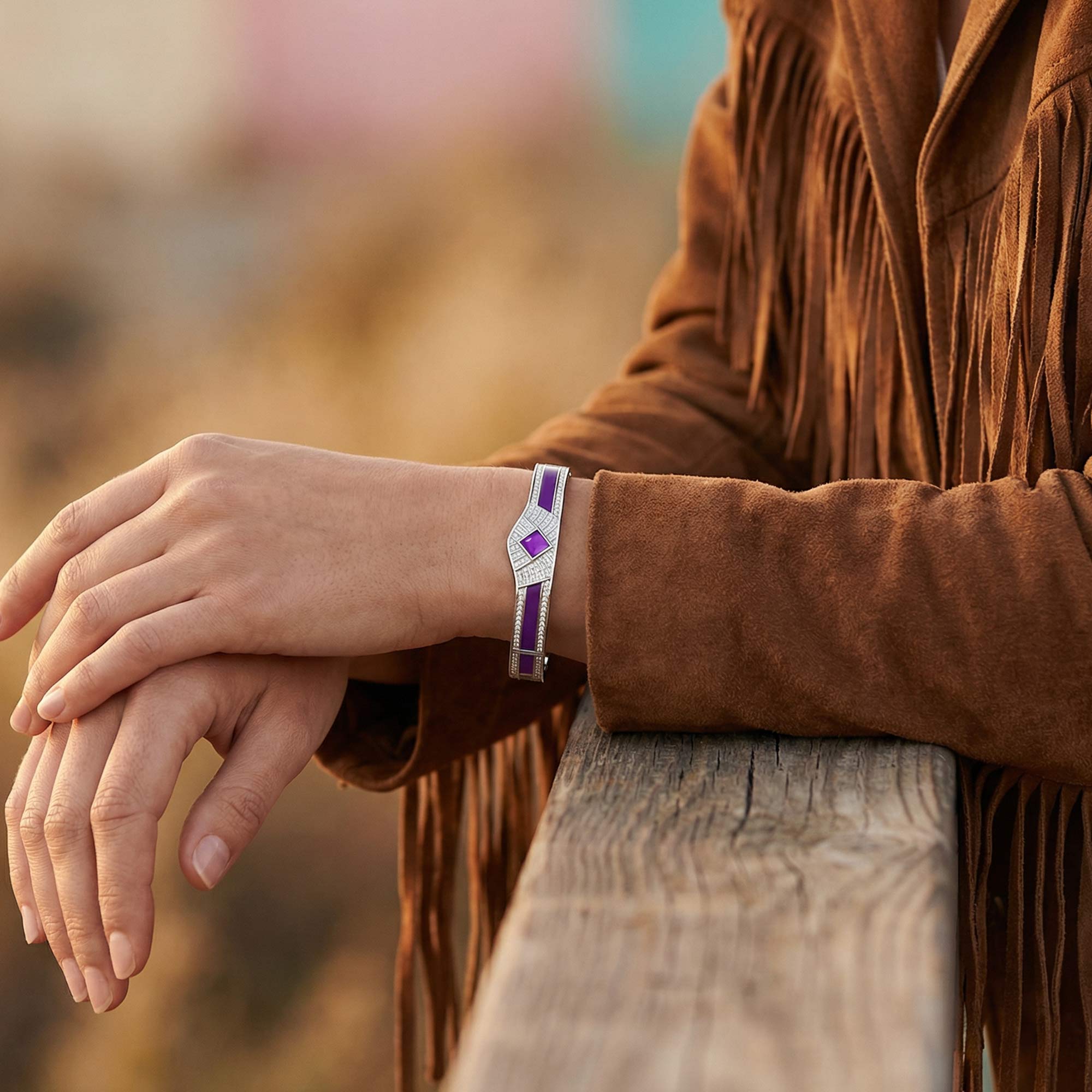 Pioneer Spirit Bracelet - Amethyst
