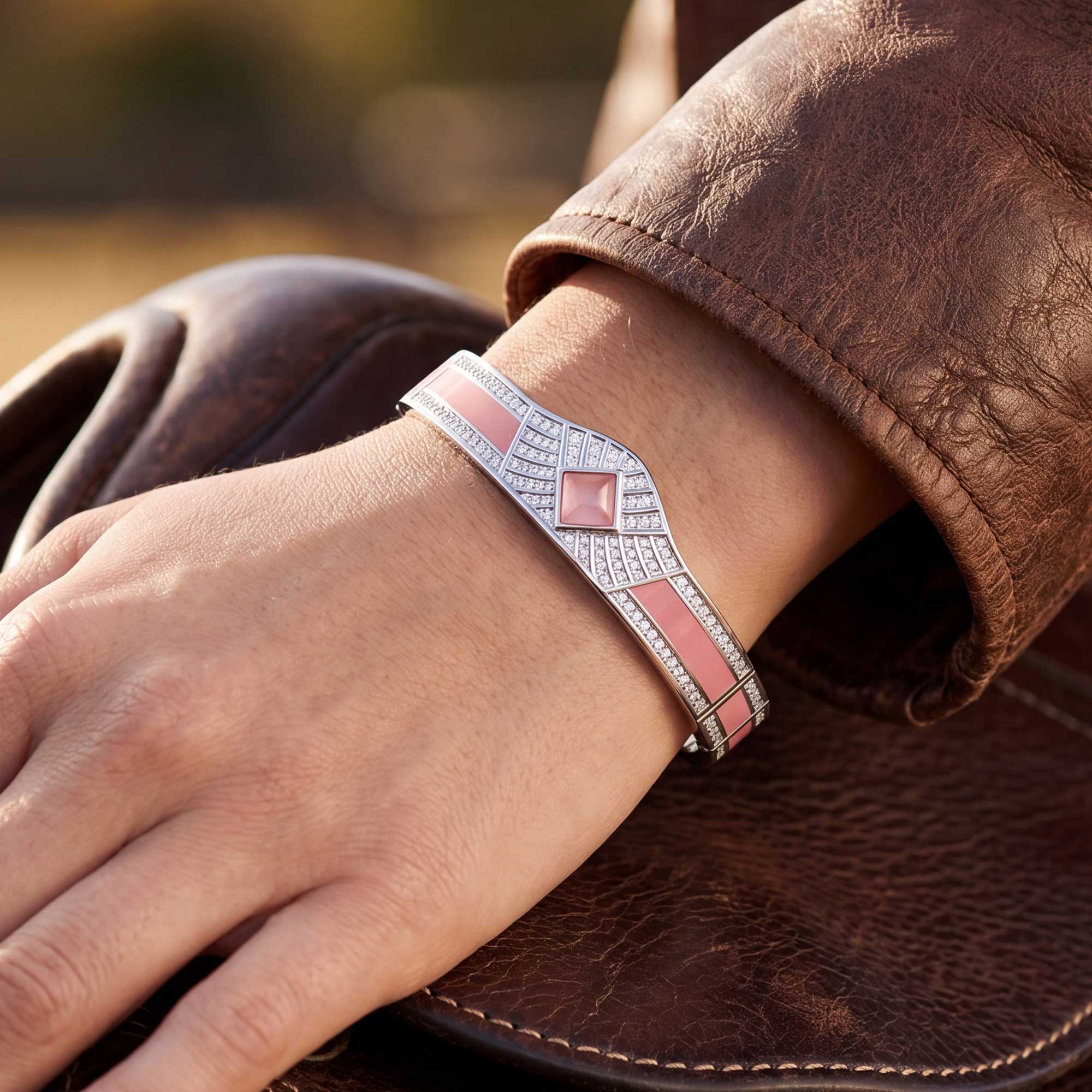 Pioneer Spirit Bracelet - Rose Quartz