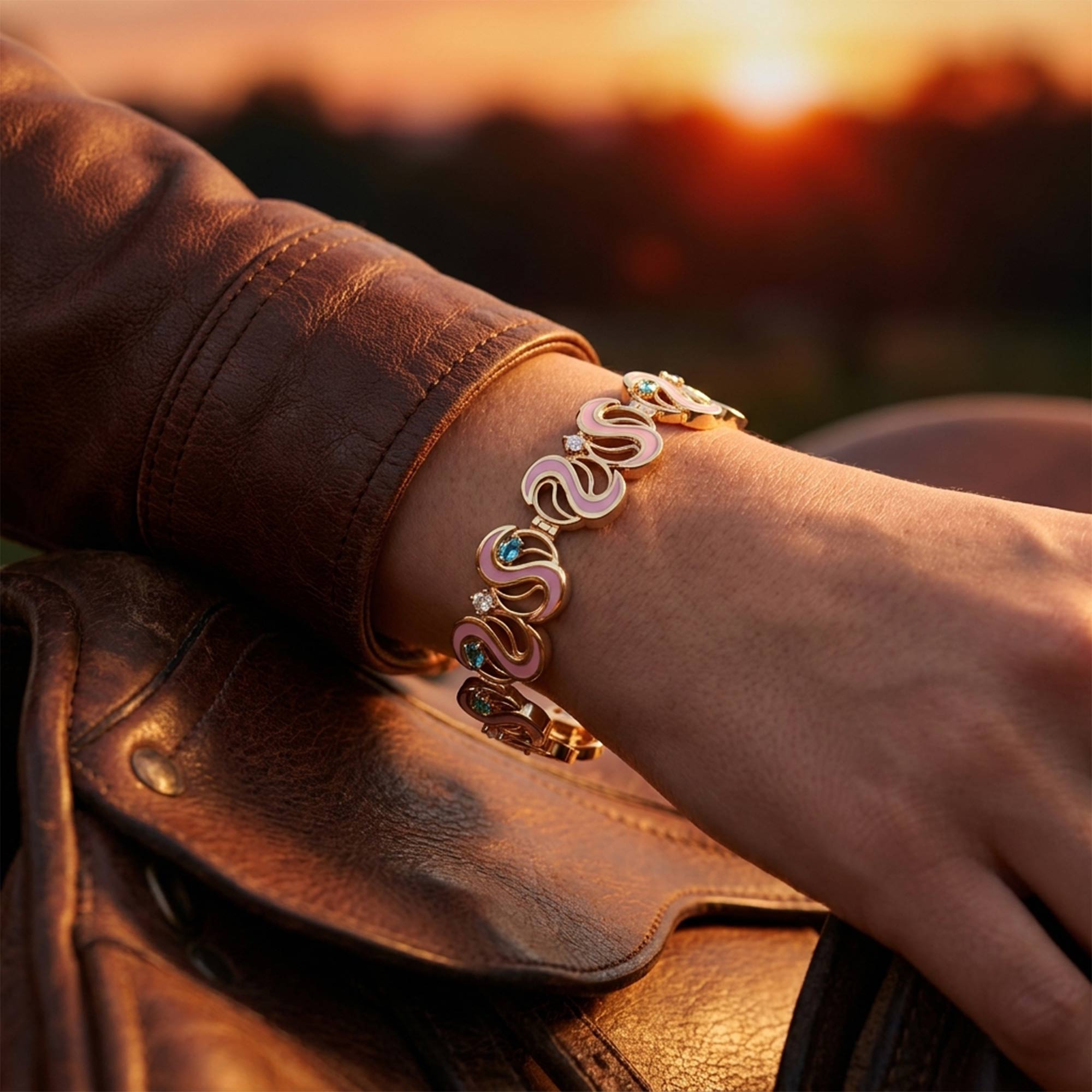 River Muse Bracelet - Pink