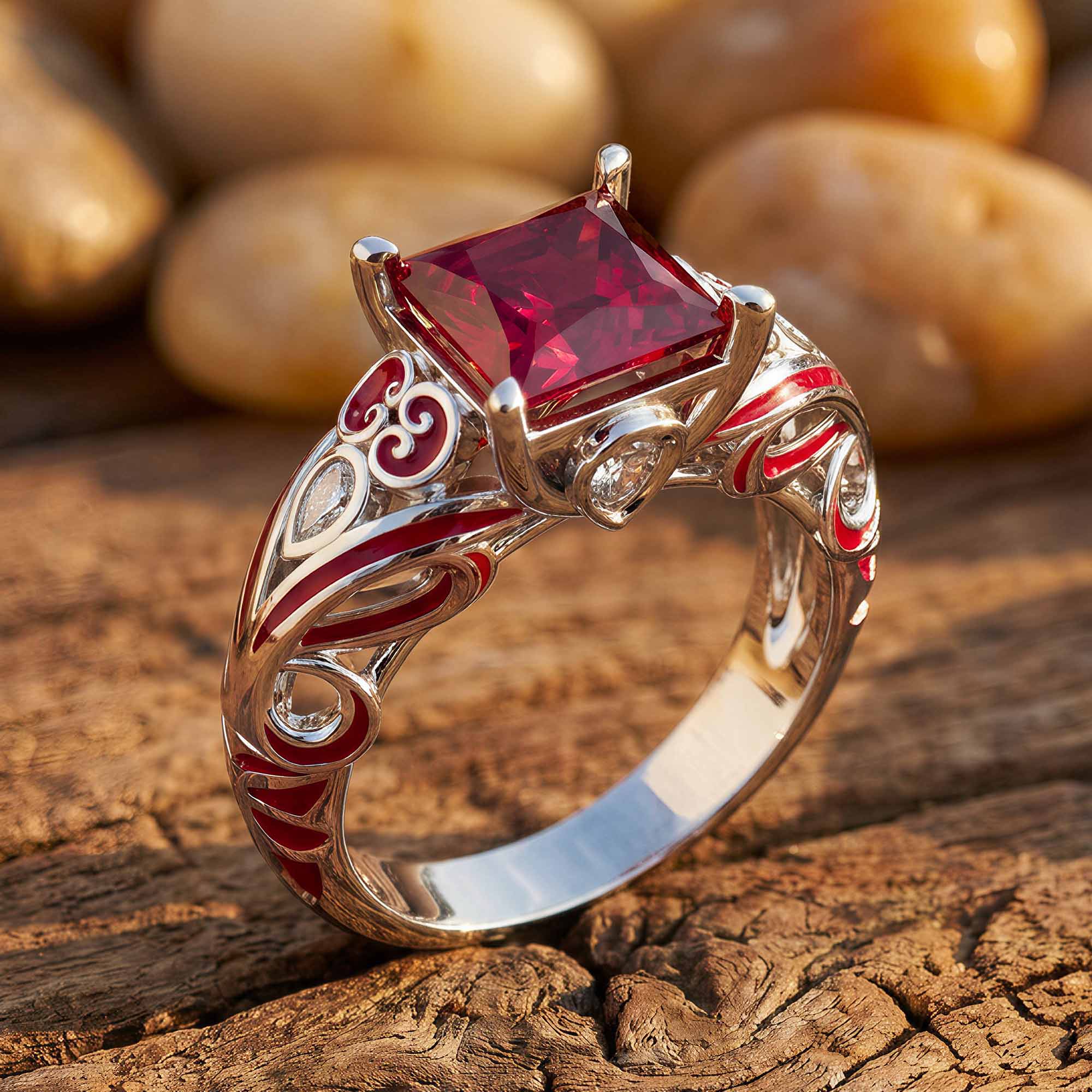 Rosemary's Loyalty Ring - Ruby