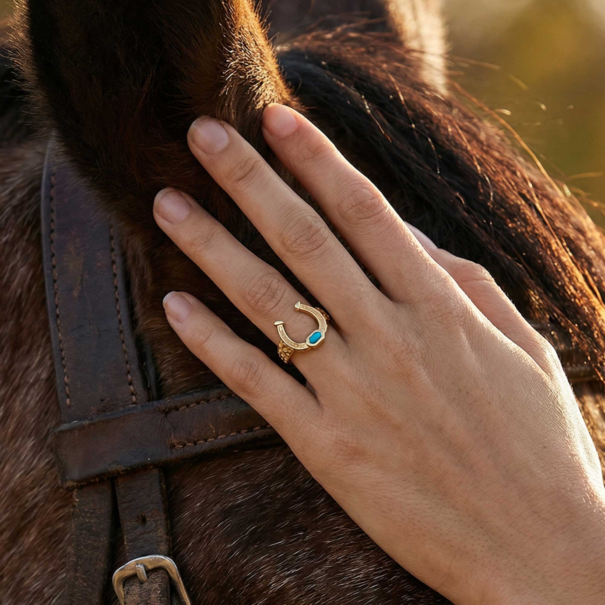 Sage Spur Ring - Turquoise