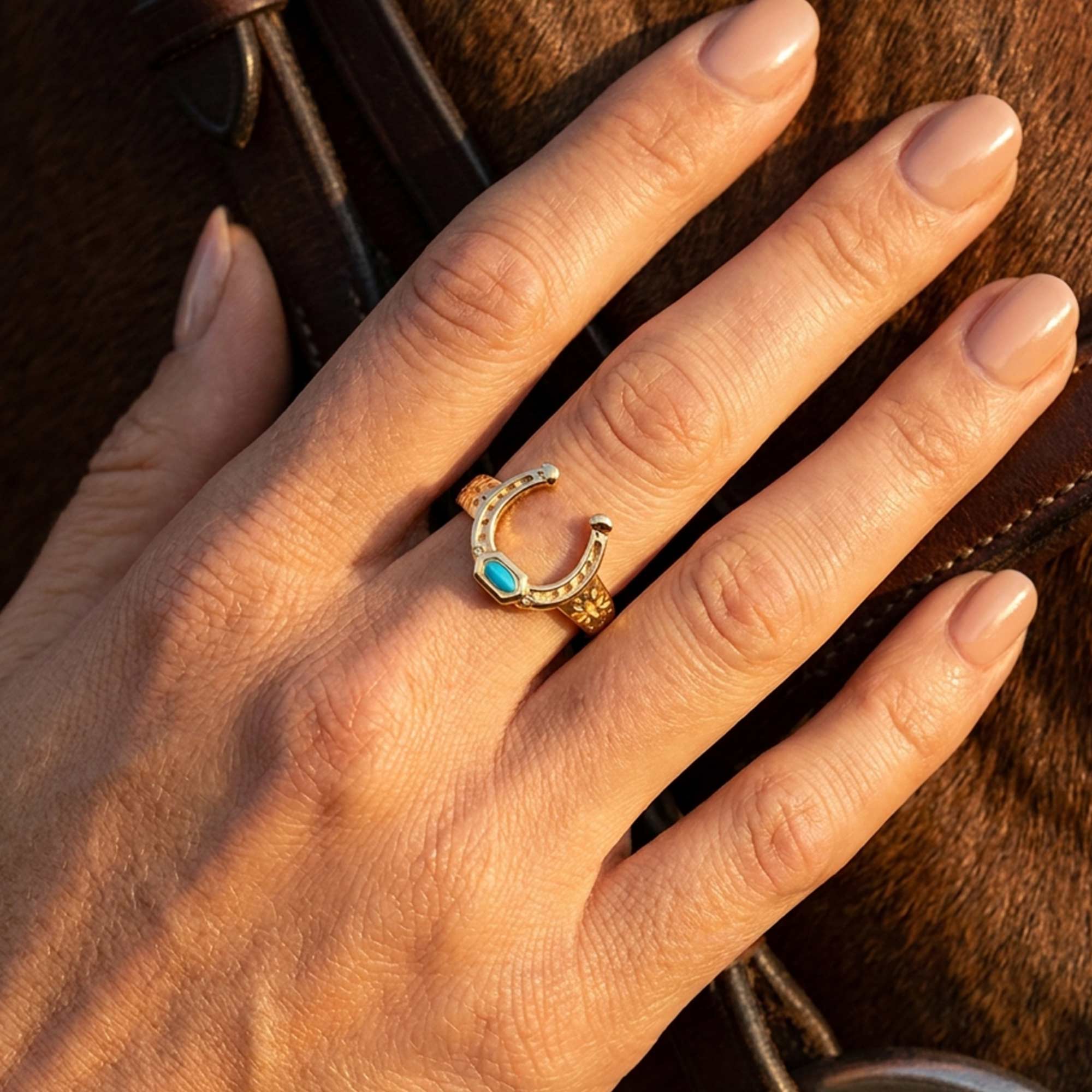 Sage Spur Ring - Turquoise