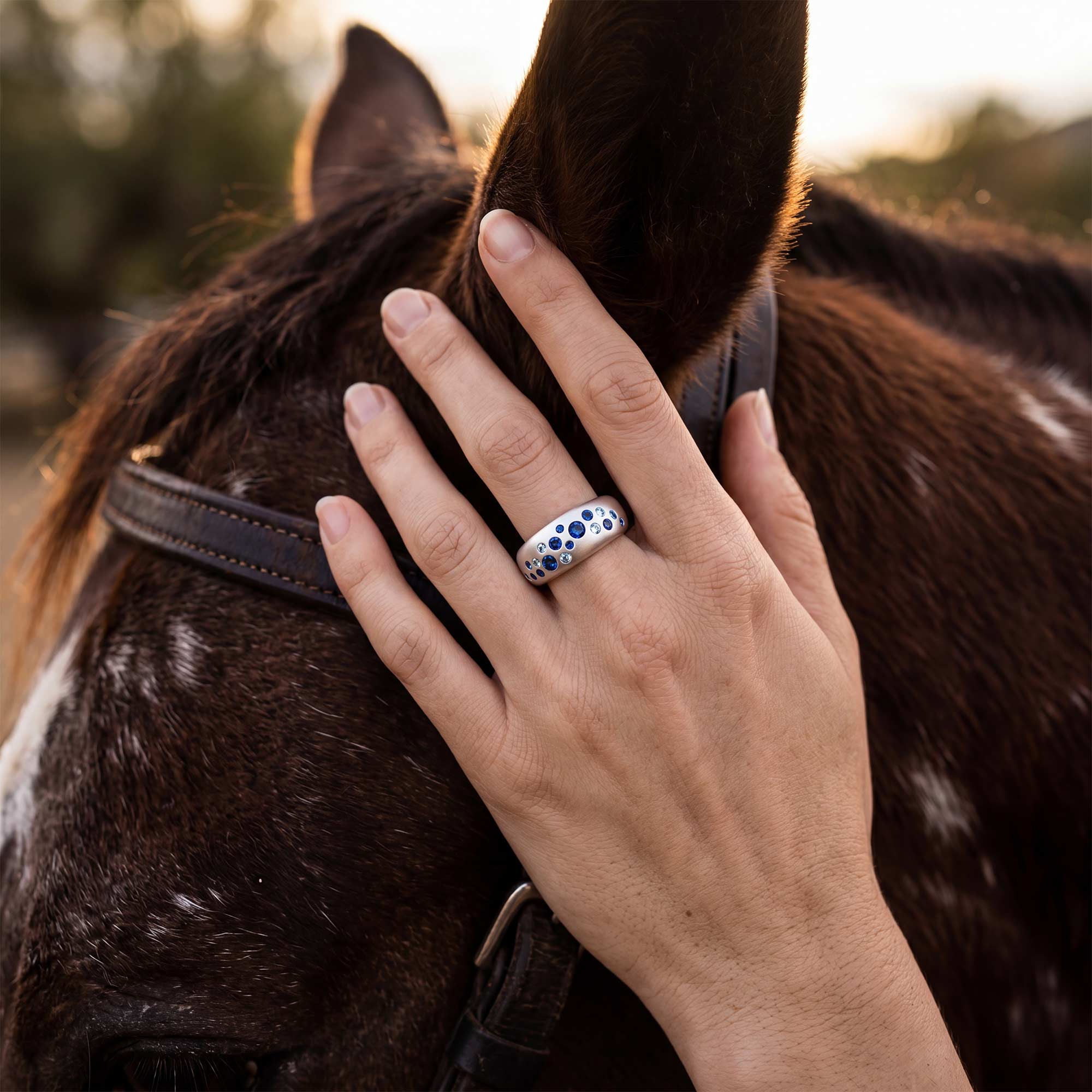 Seafoam Symphony Ring