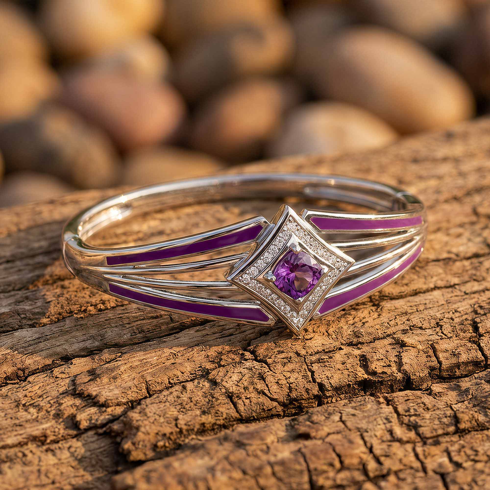 Soulful Waters Bracelet - Amethyst