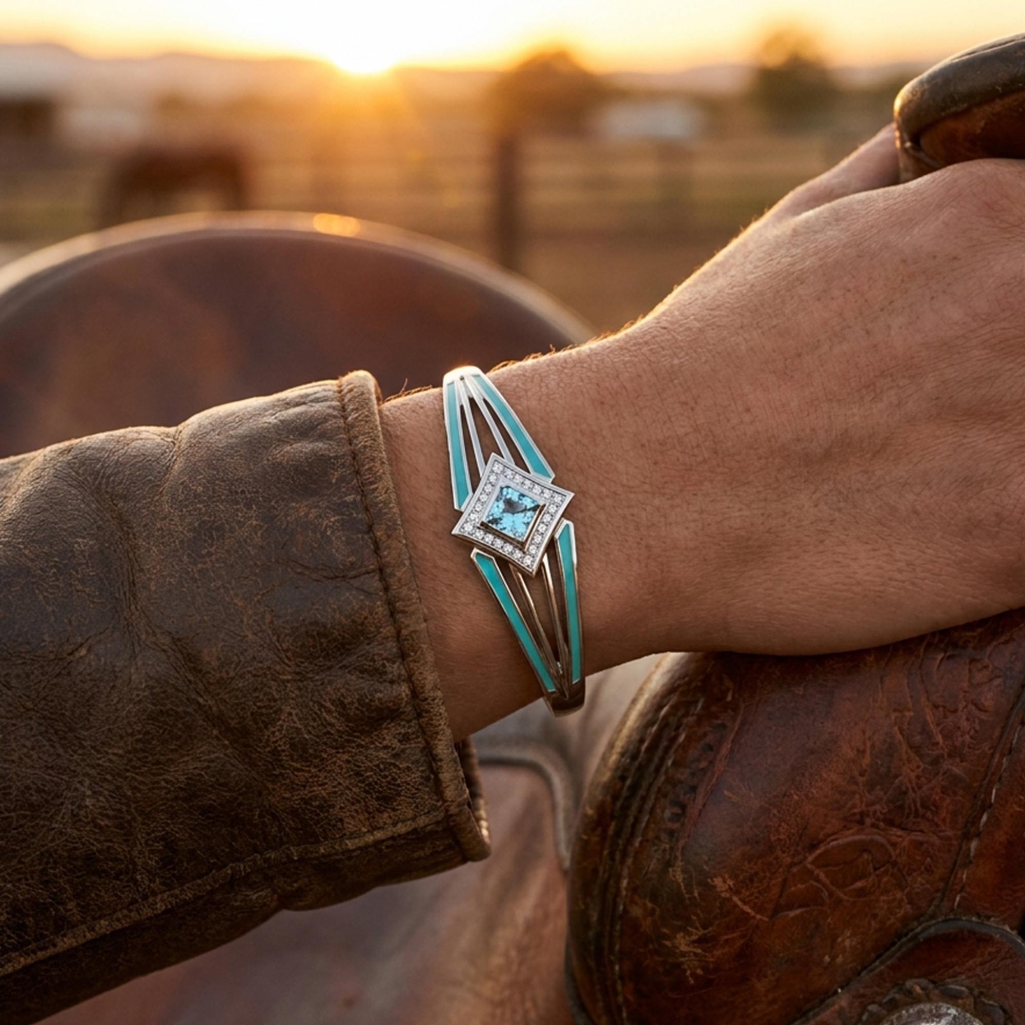 Soulful Waters Bracelet - Aquamarine
