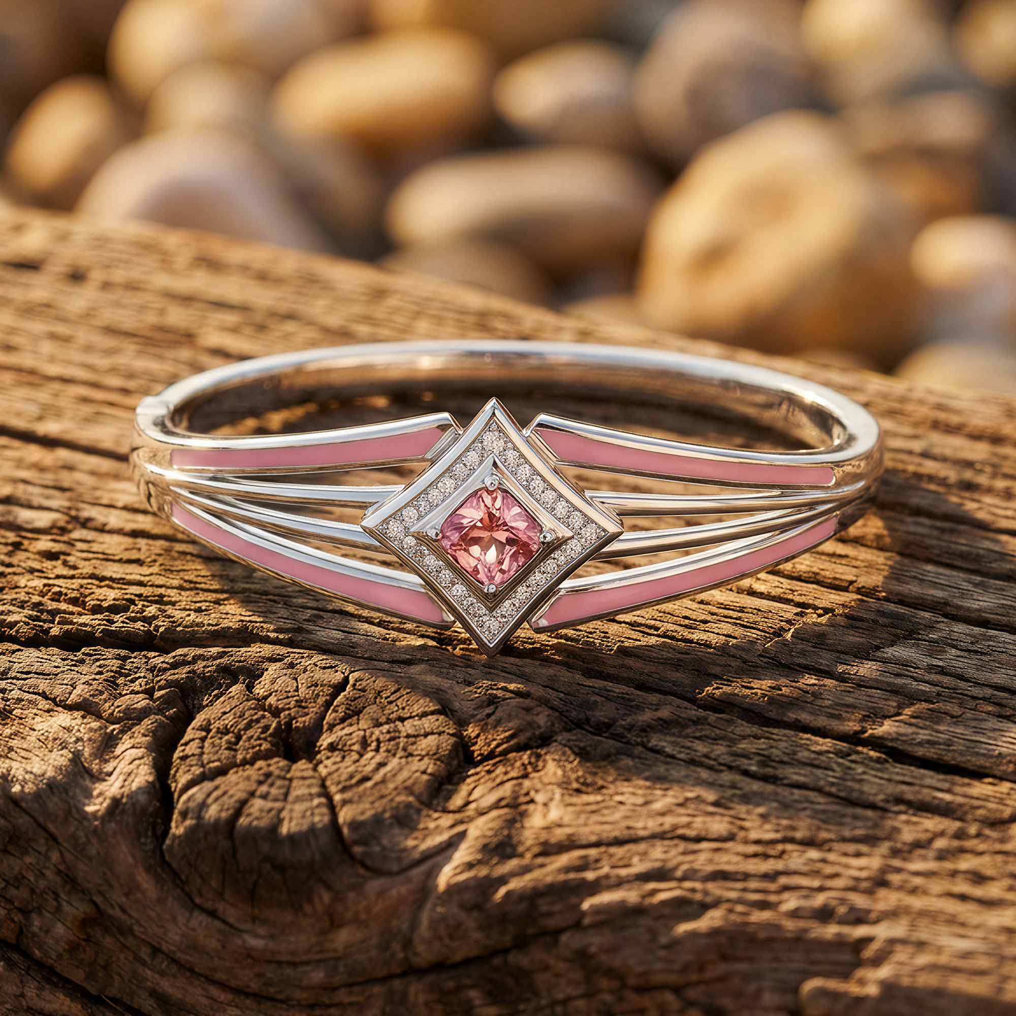 Soulful Waters Bracelet - Rose Quartz