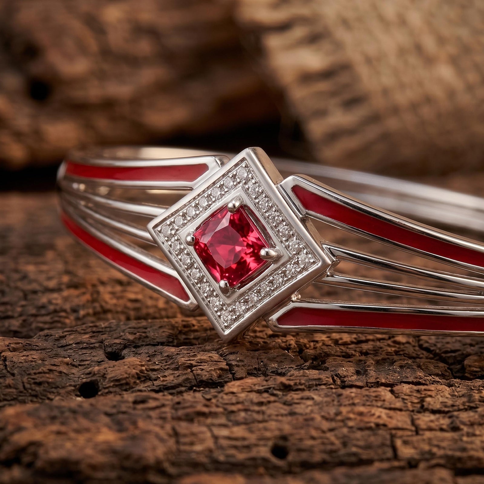 Soulful Waters Bracelet - Ruby