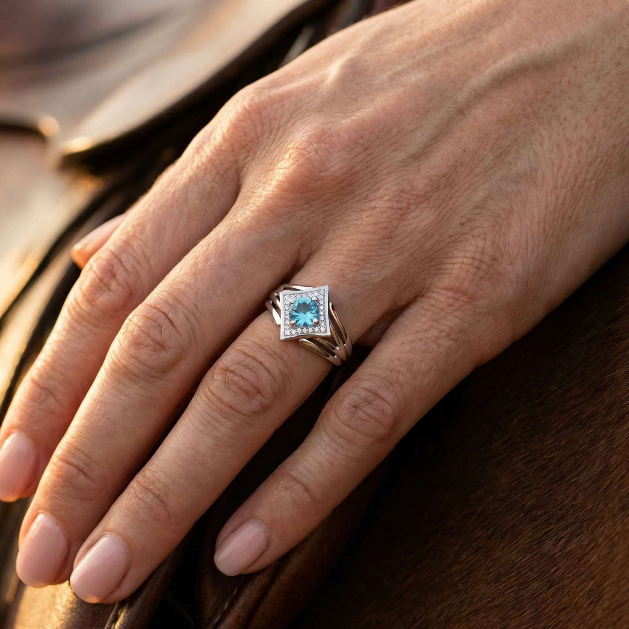 Soulful Waters Ring - Aquamarine