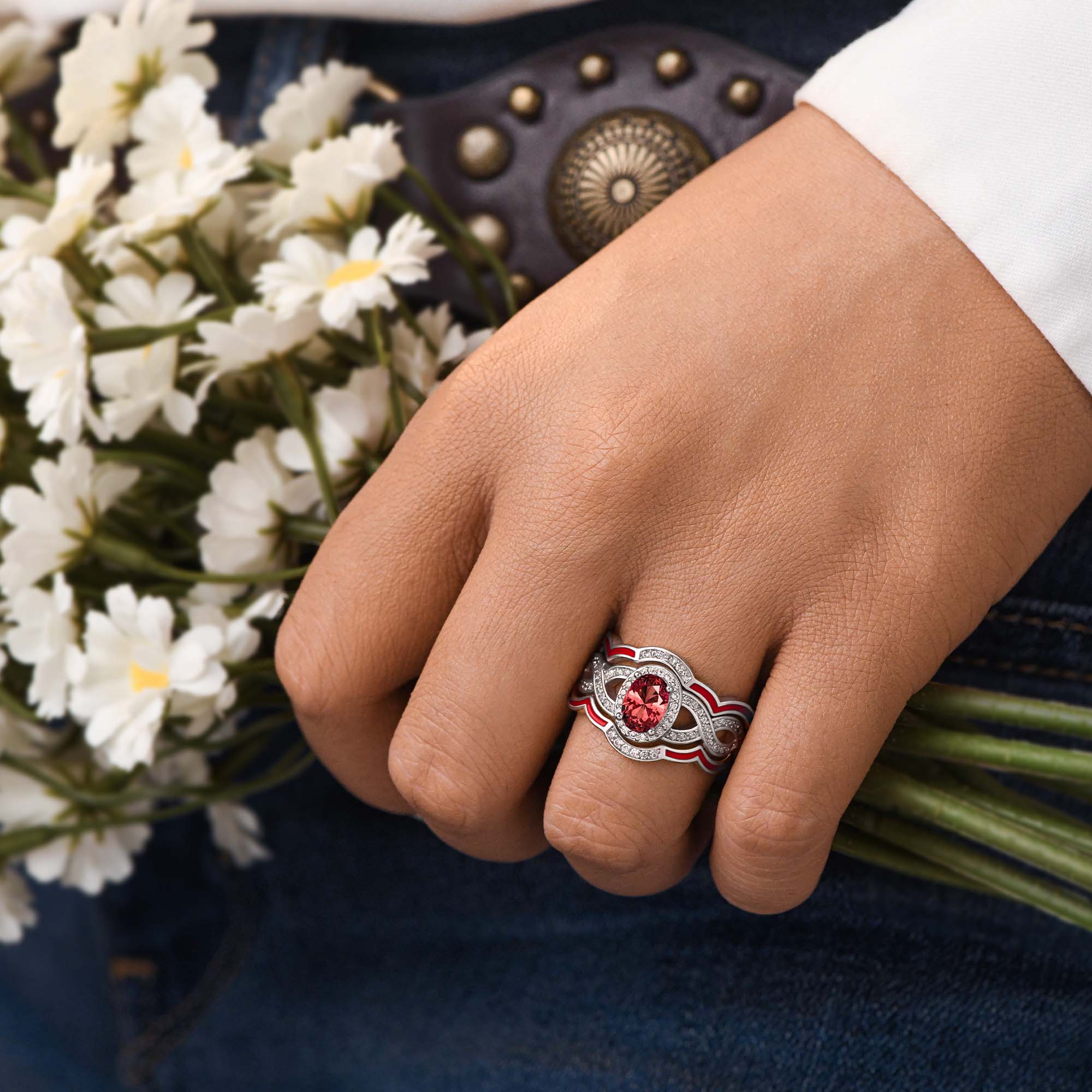 Sunset Canyons Ring - Ruby