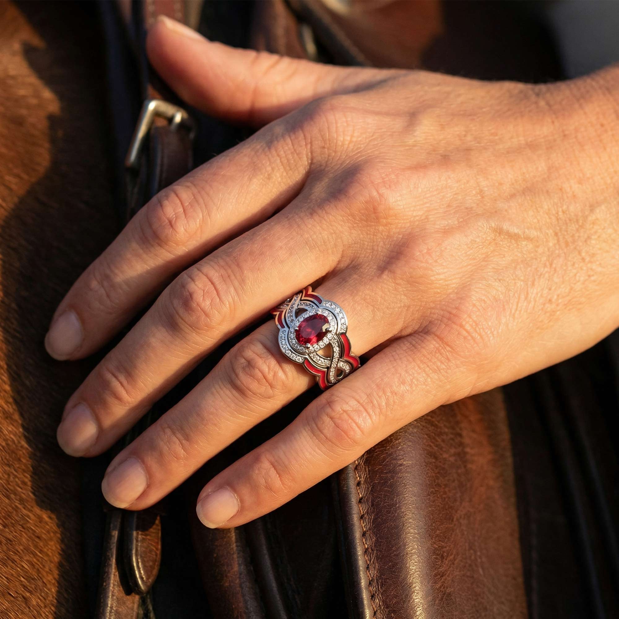 Sunset Canyons Ring - Ruby