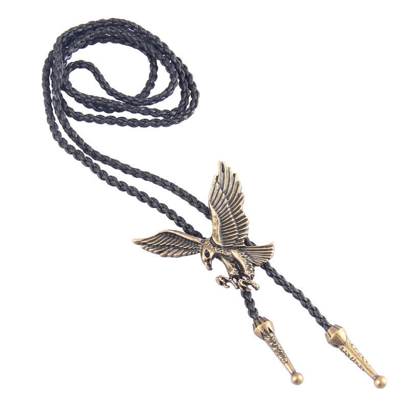 Clearance: Flying Eagle Animal Western Bolo Tie