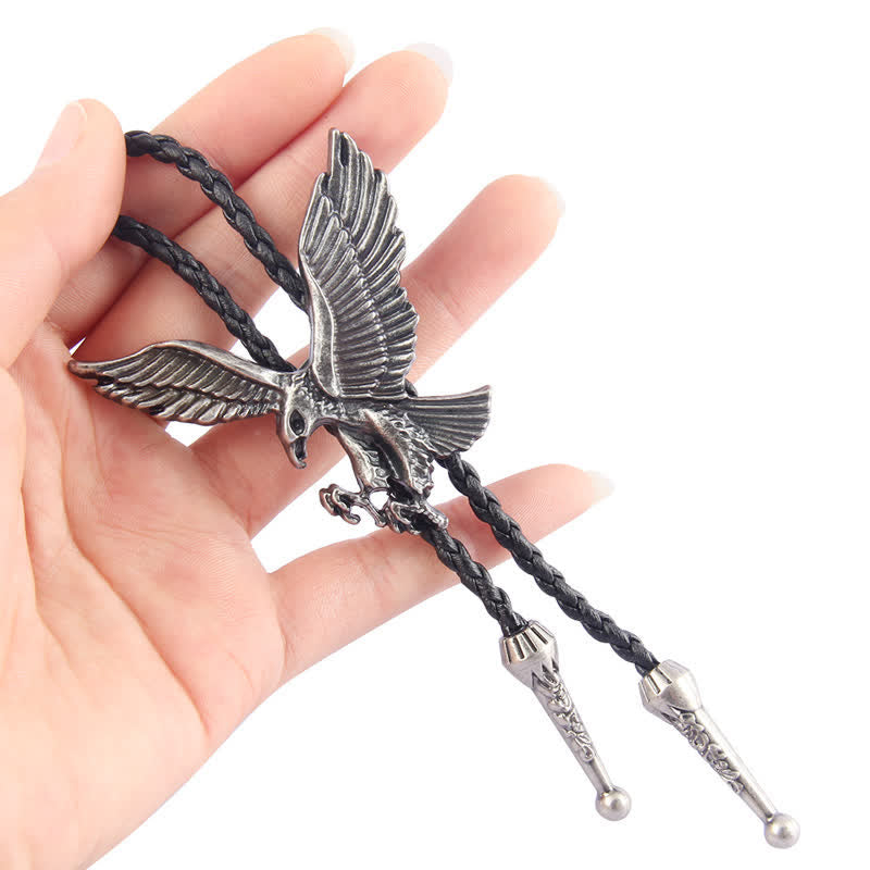 Clearance: Flying Eagle Animal Western Bolo Tie